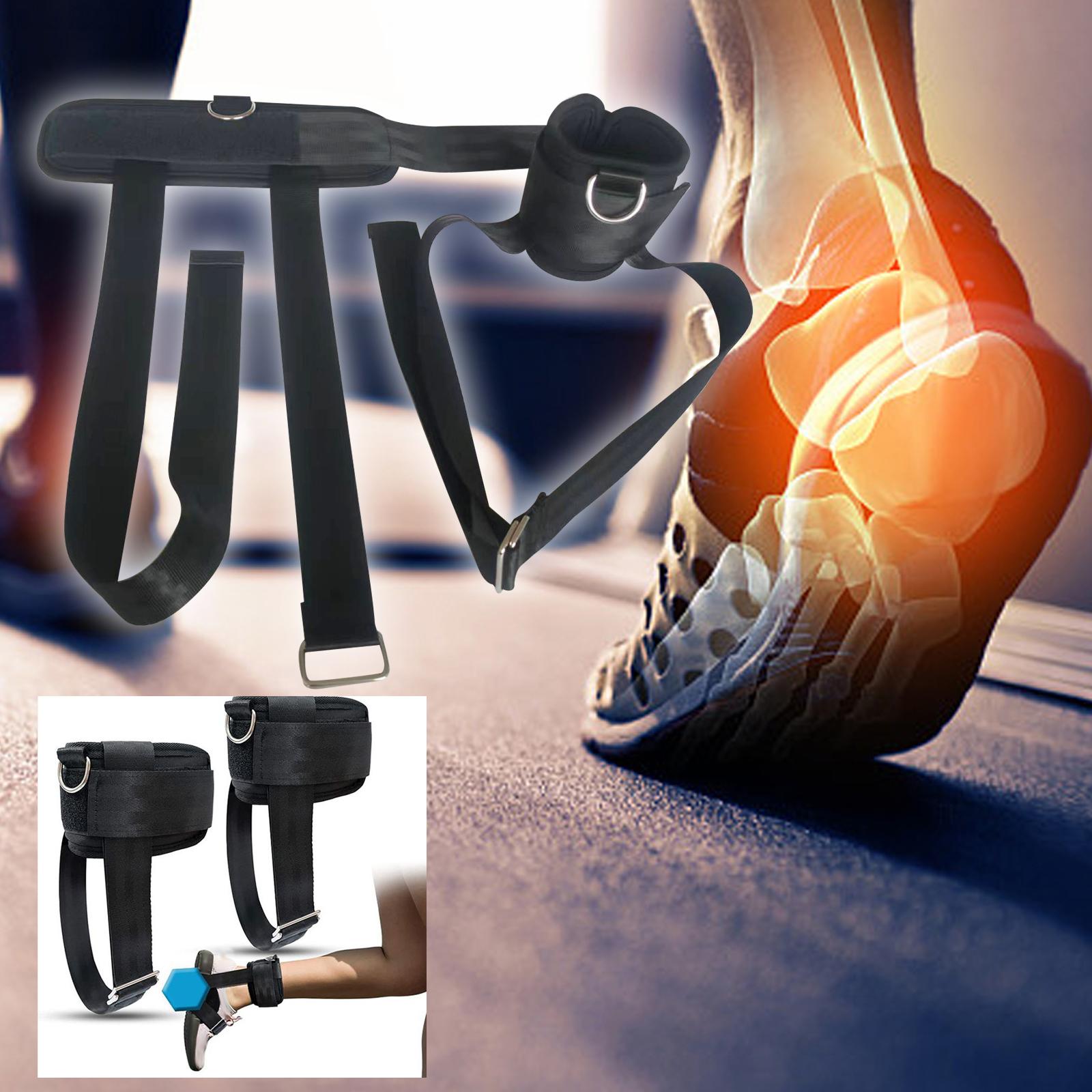 Dumbbell Ankle Strap Ankle Cuffs for Strength Training Weight Lifting Office