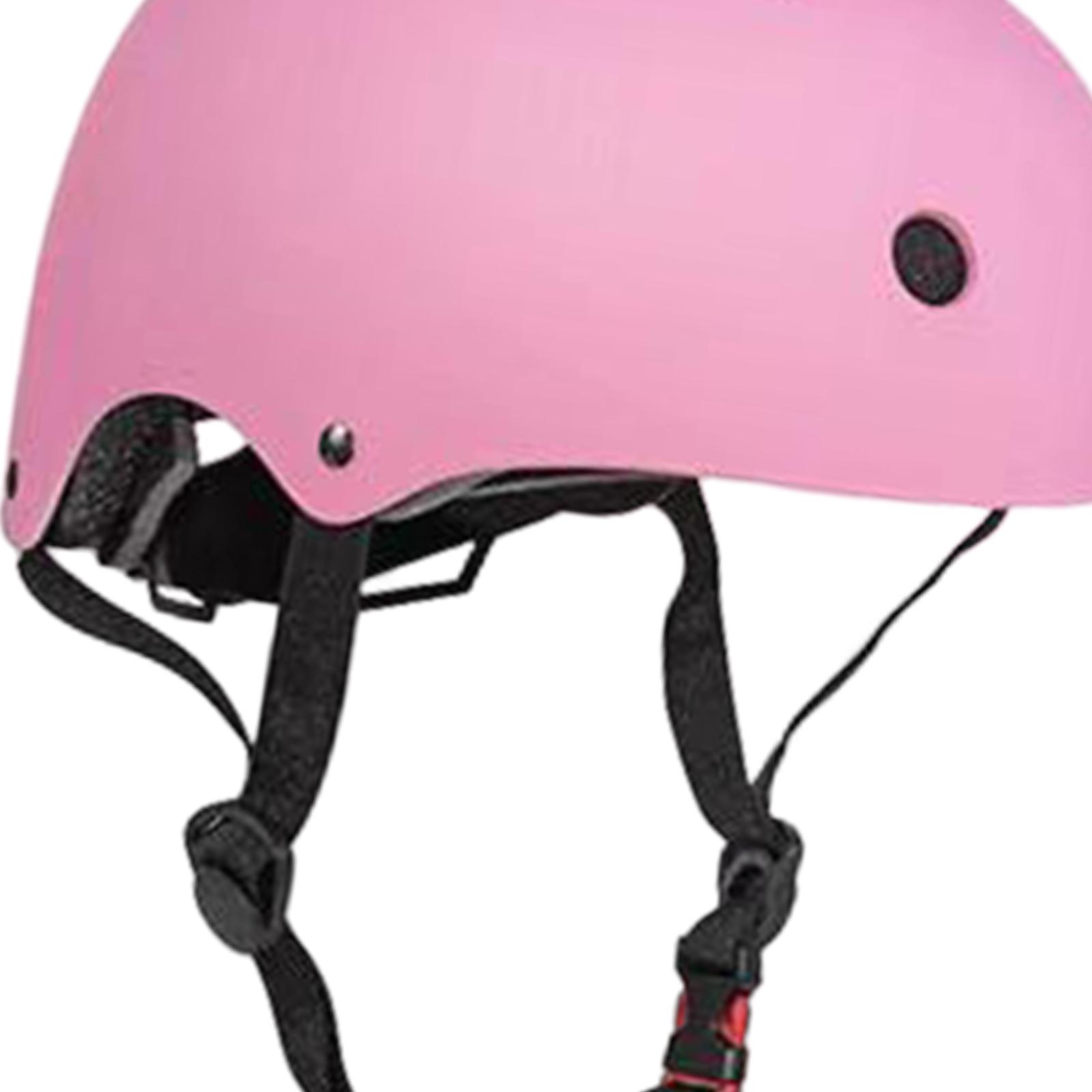 Kids Skateboard Helmet Bicycle Safety Helmet for Roller Skate Skating Skiing Pink