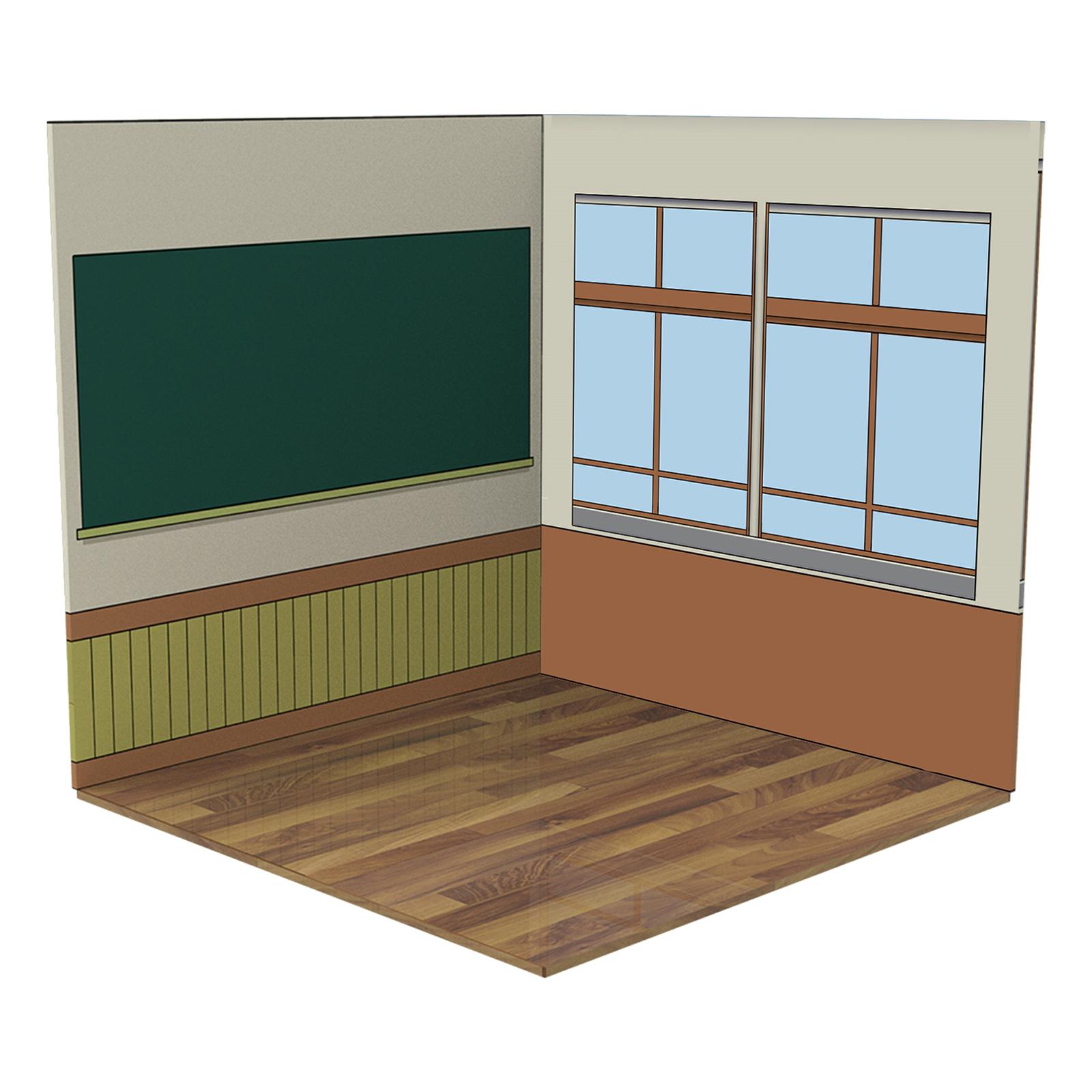 Backdrop Scene Model Classroom