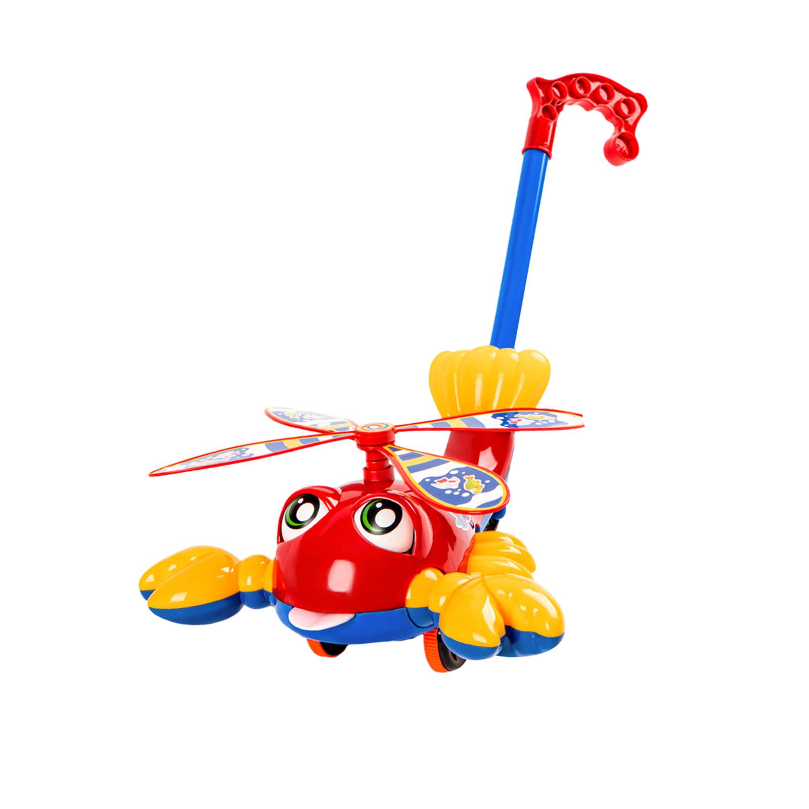 Hand Push Lobster Toy