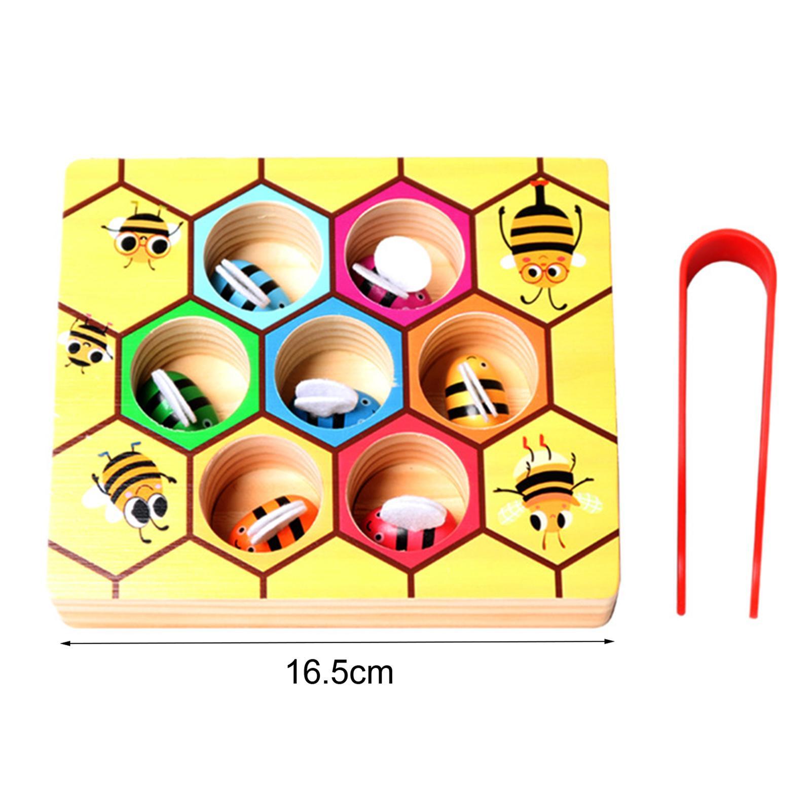 Fine Motor Skill Toy Develop Math Skills Number Counting Wooden Toy