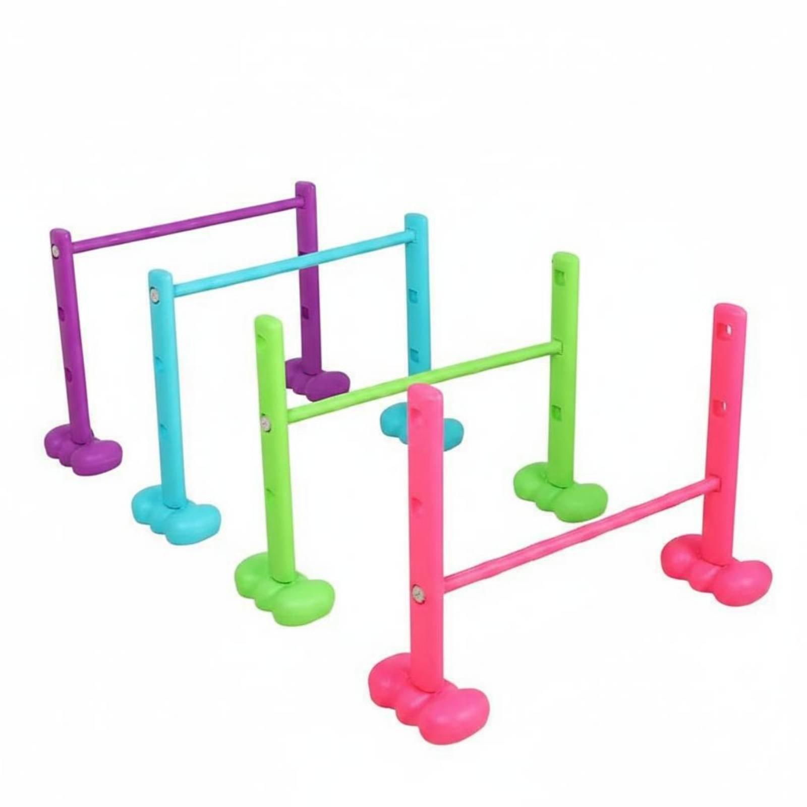 Crawl Tunnel Set Kids Hurdle Set Indoor Obstacle Course for Preschoolers, Young Children, Outdoor, Playroom Lifting Hurdle SET