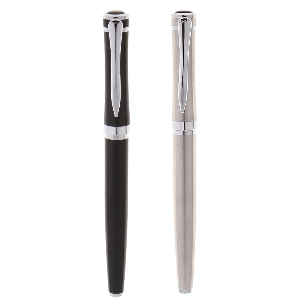 2x1 Piece Ballpoint Pen for Business Office School Supplies Black
