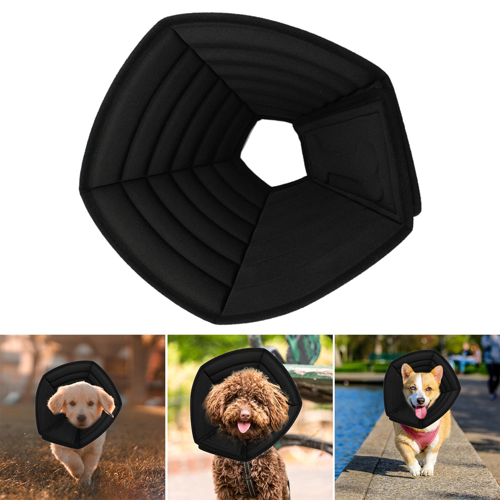 Dog Cone Collar Foldable Cat Protective Pets Protective Collars Anti Bite S
