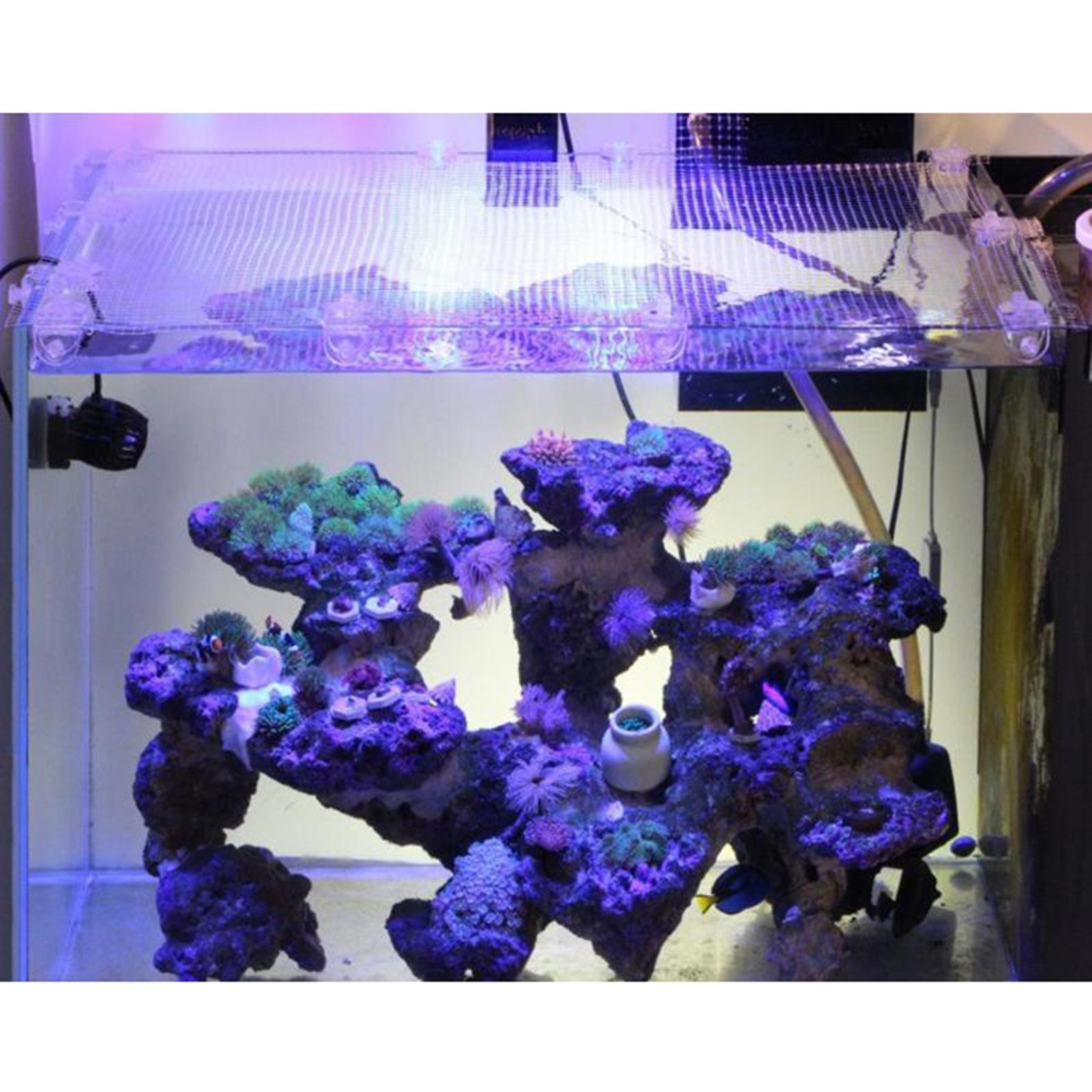 Aquarium Screen Net Jump Guard Portable Replacement DIY Aquarium Screen 80x106cm