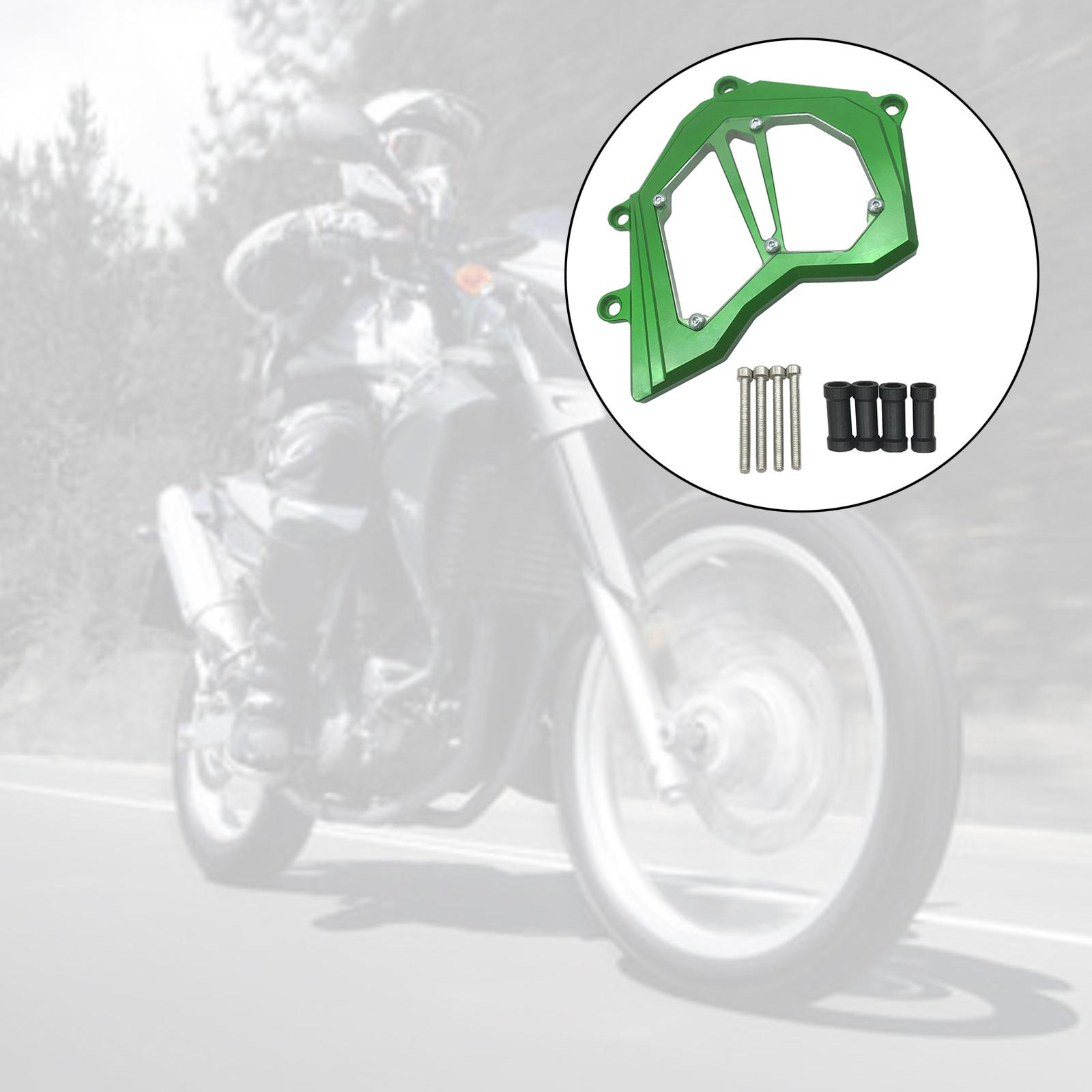 Front Sprocket Cover Chain Guard Kit for KAWASAKI ZX10R Durable  green