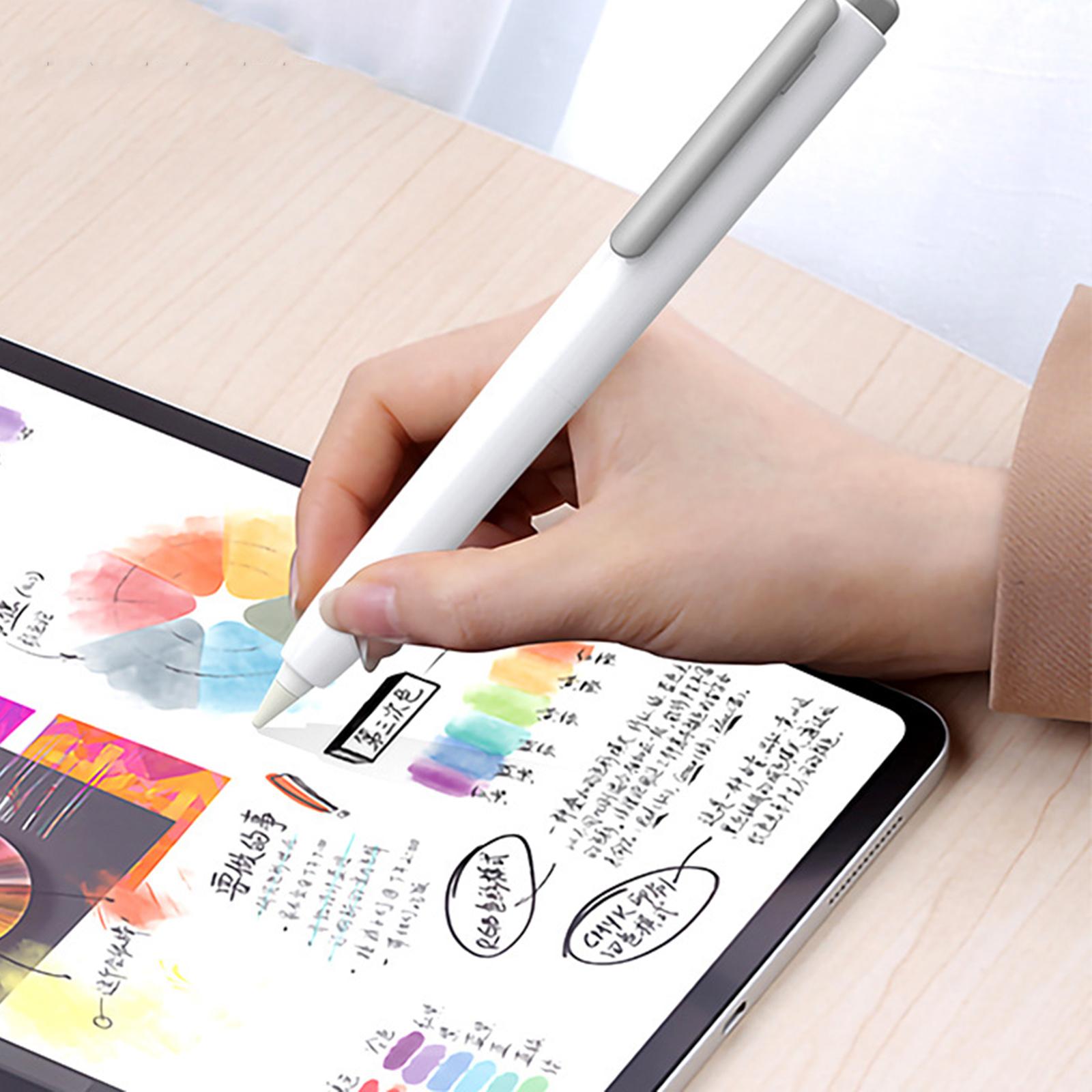 Protective Case Secures Caps Holder Premium Pencil Case Holder  light gray