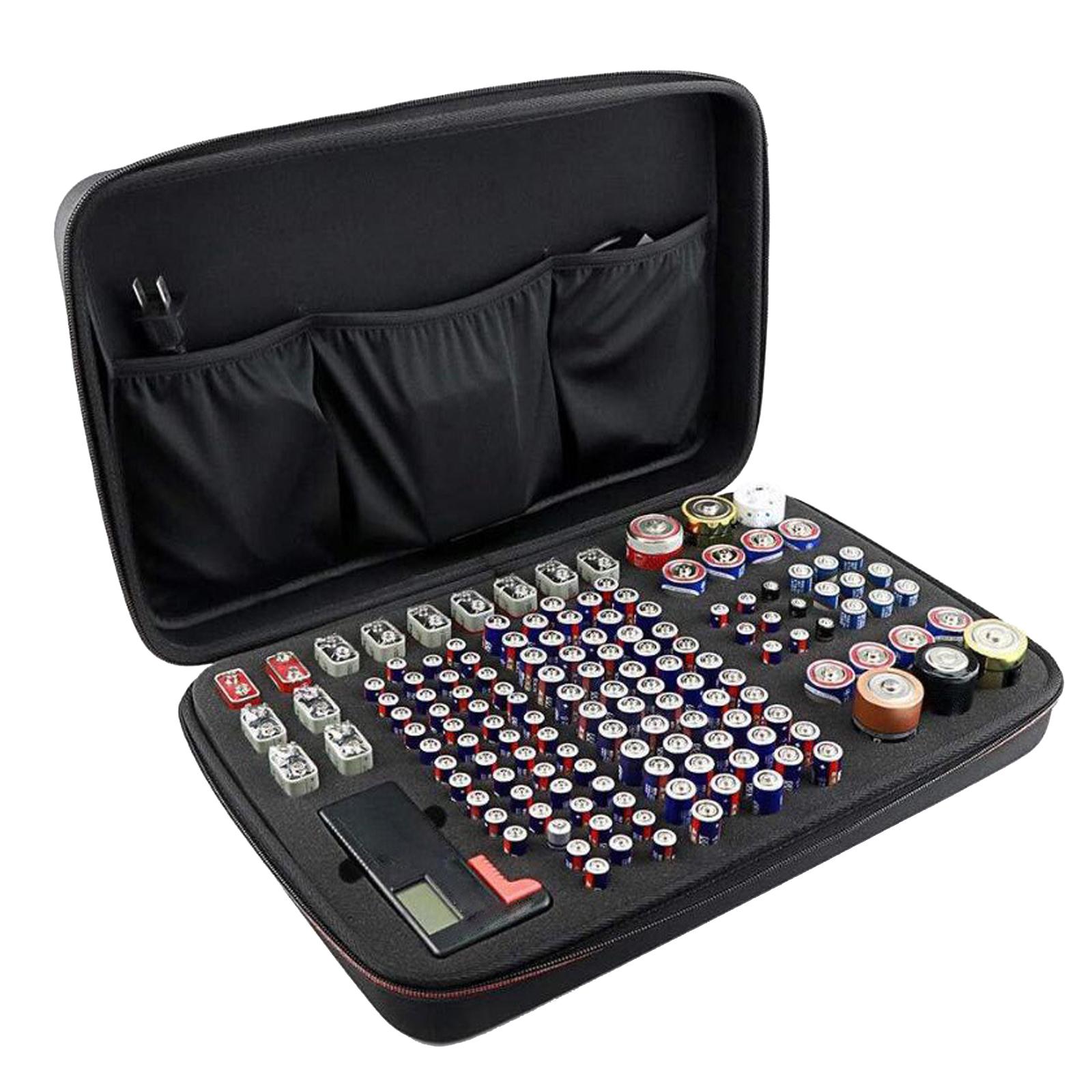 EVA Battery Organizer Storage Case Organization Box Holder Waterproof Bag