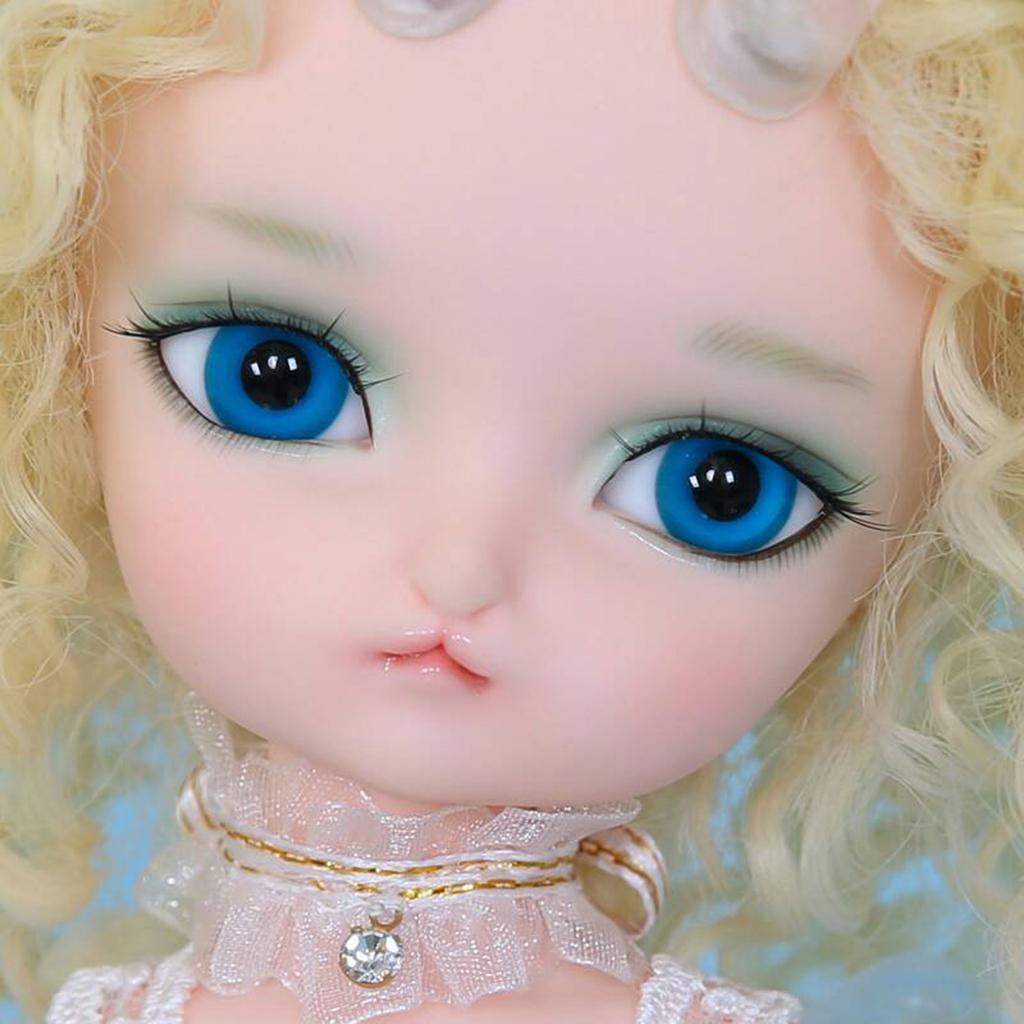 Doll Eyeballs Blue 6mm