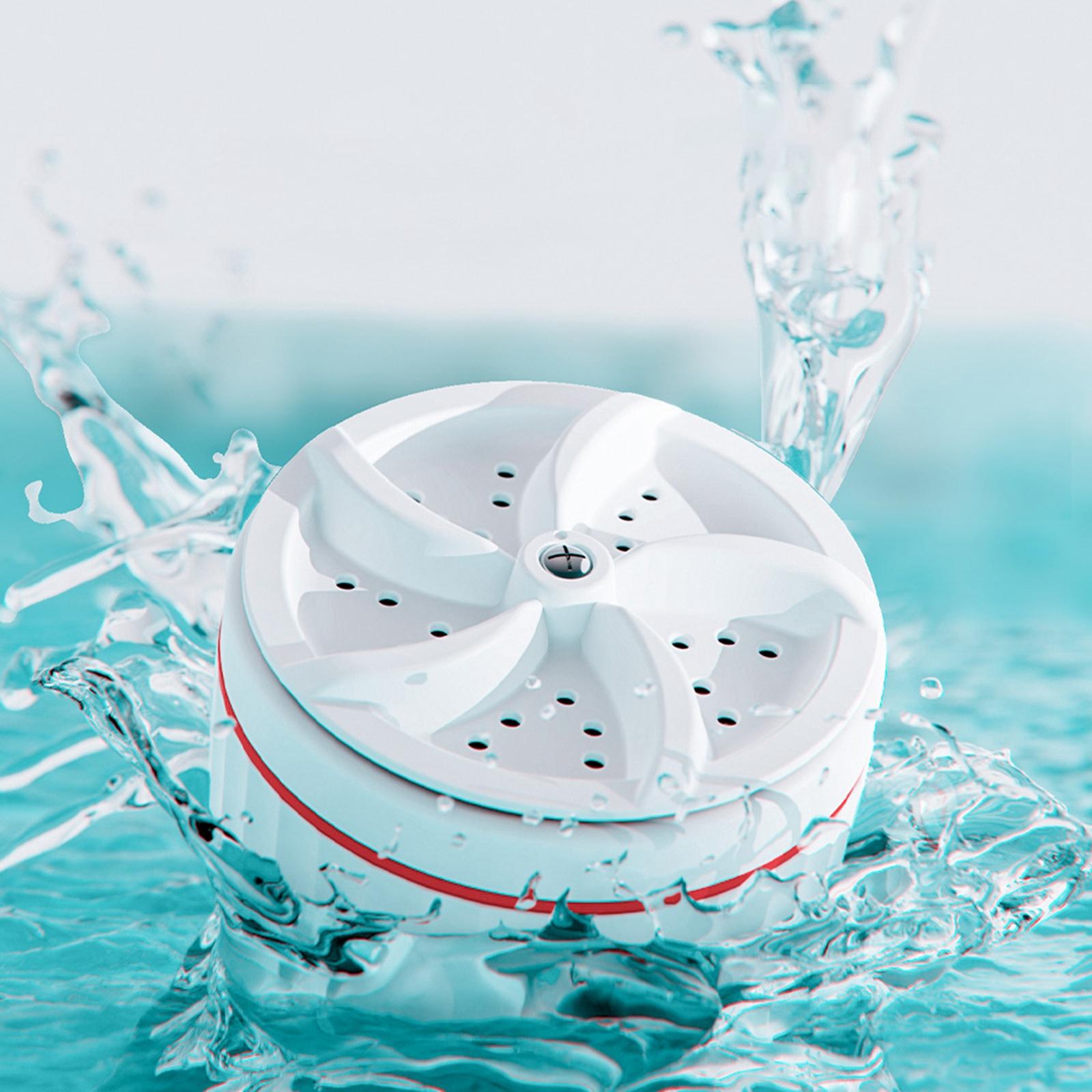 USB Electric Ultrasonic Mini Turbo Washing Machine for Apartment Laundry