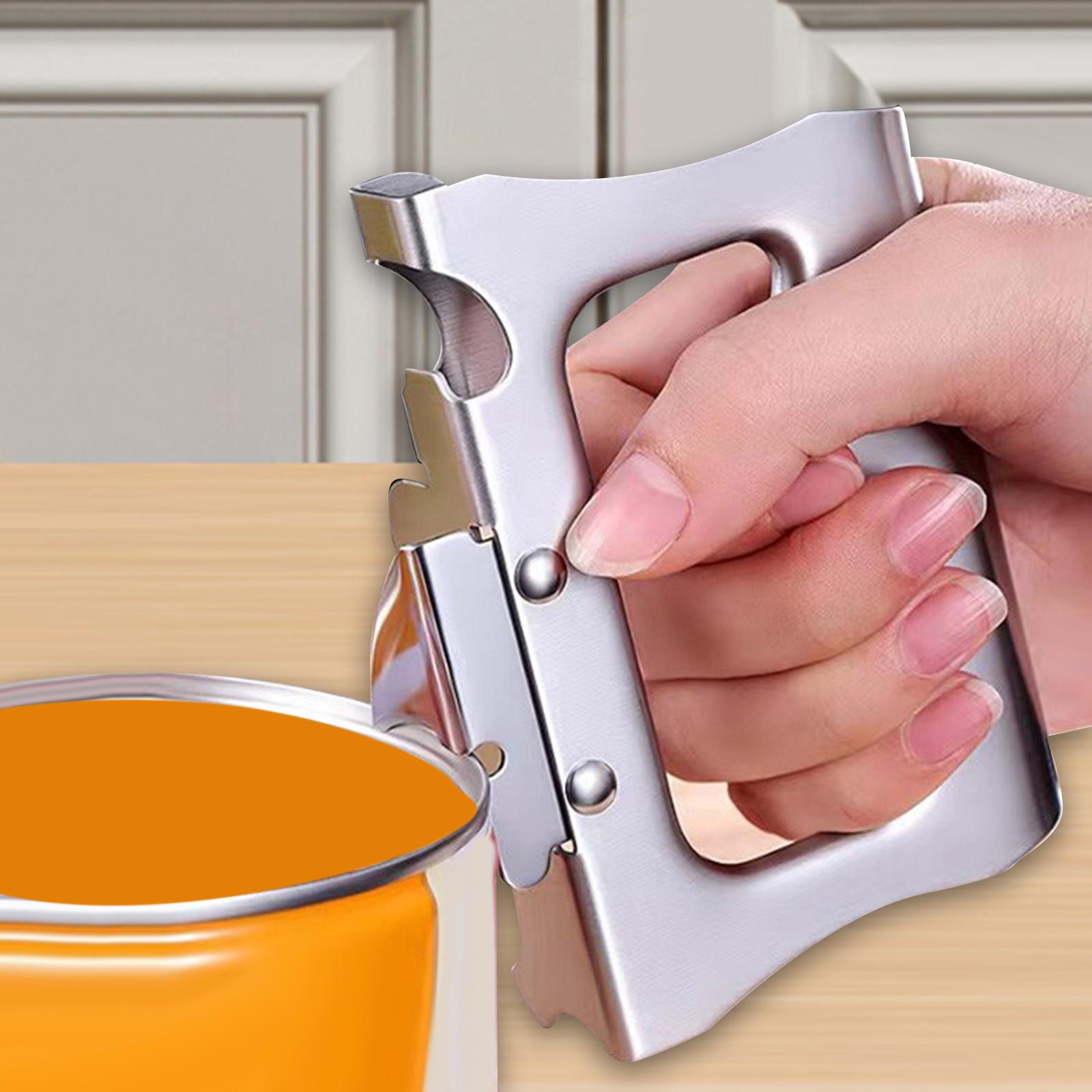 Manual Can Opener Bar Tool Household Easy to Use Multifunction Bottle Opener