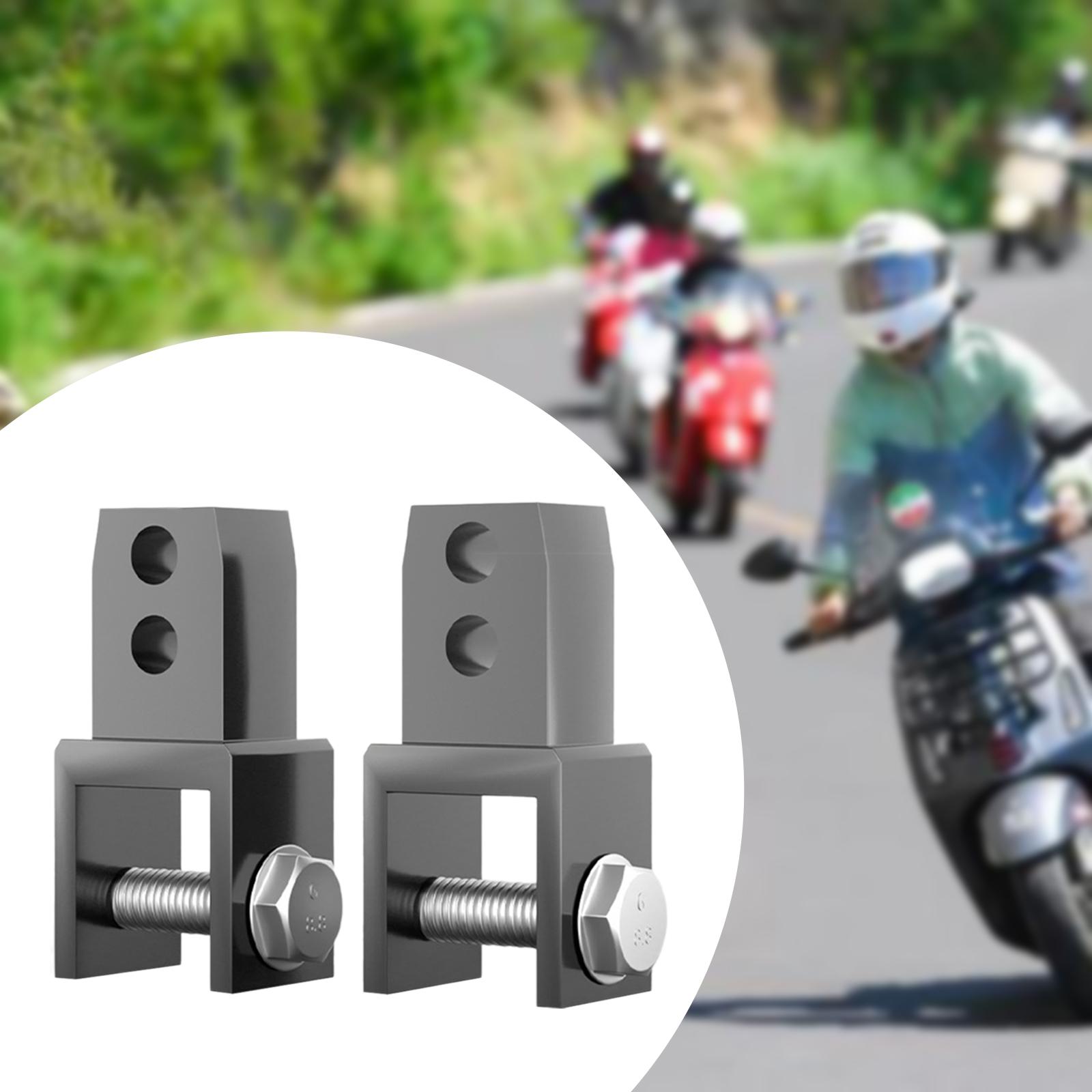 2 Pieces Height Extension Adapter High Damping Device Heightening Device Pad Gray