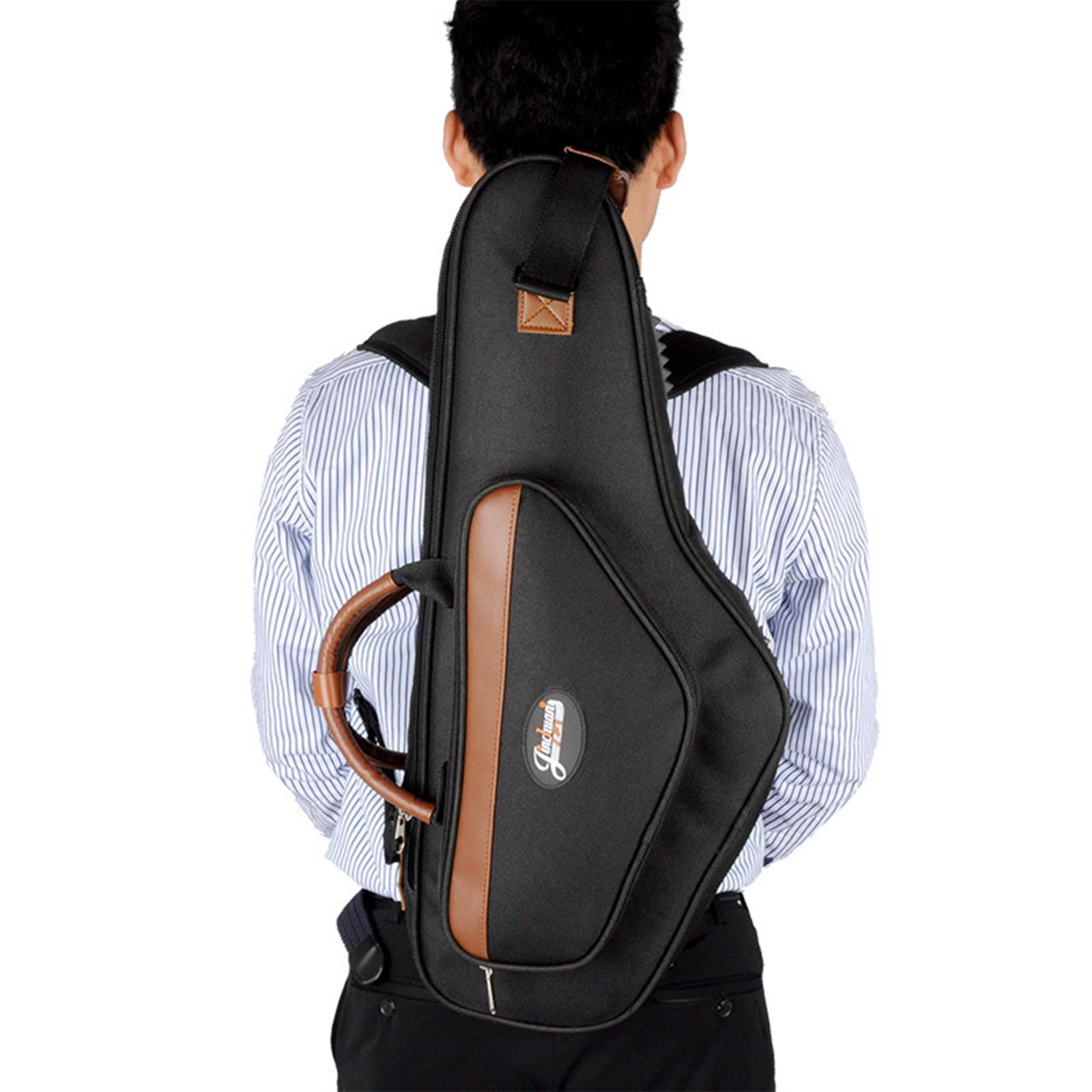 Saxophone Storage Bag Travel Carrying Case Adjustable Shoulder Strap Gig Bag