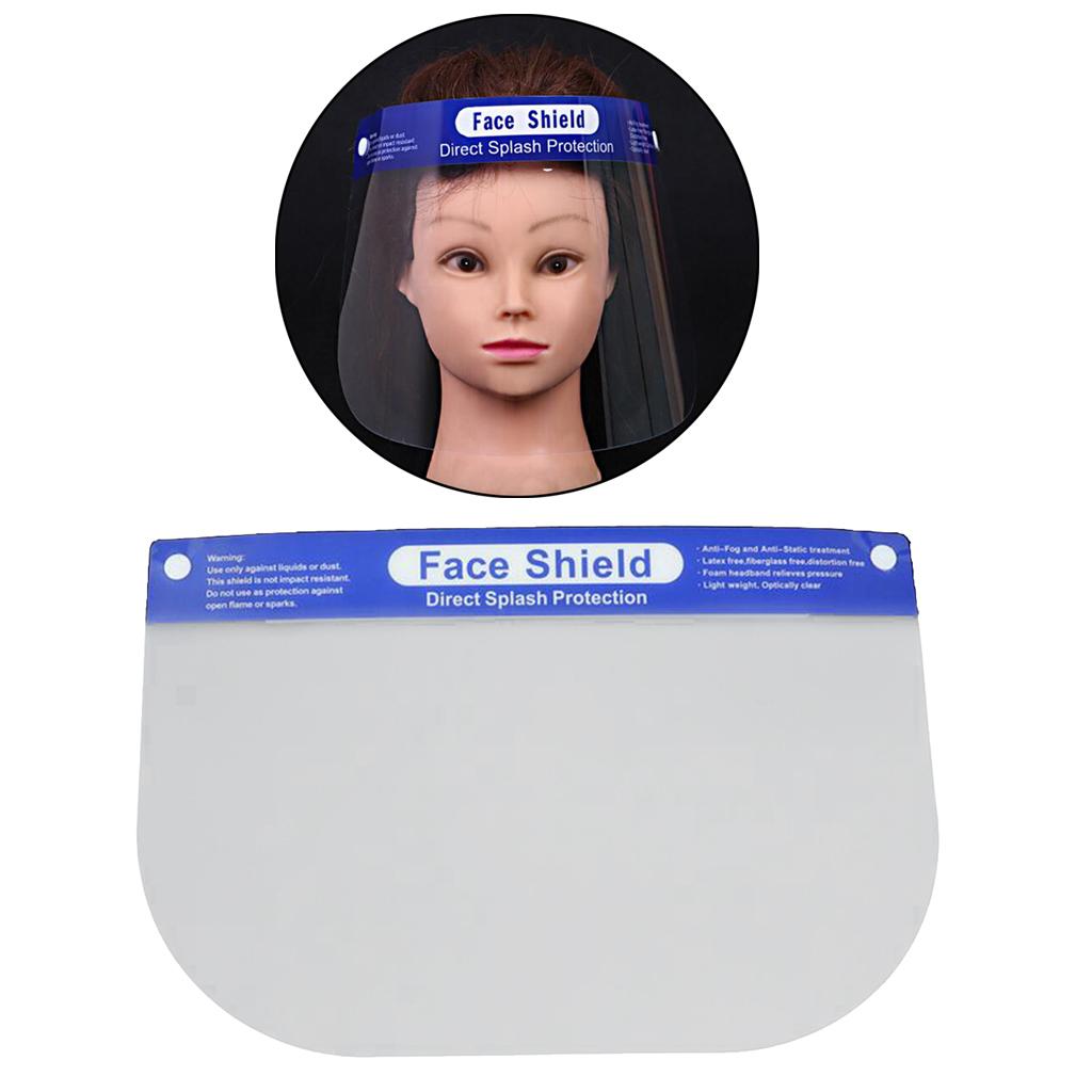 Clear Face Shield Full Protection Anti-Splash Anti-Fog Face Cover 