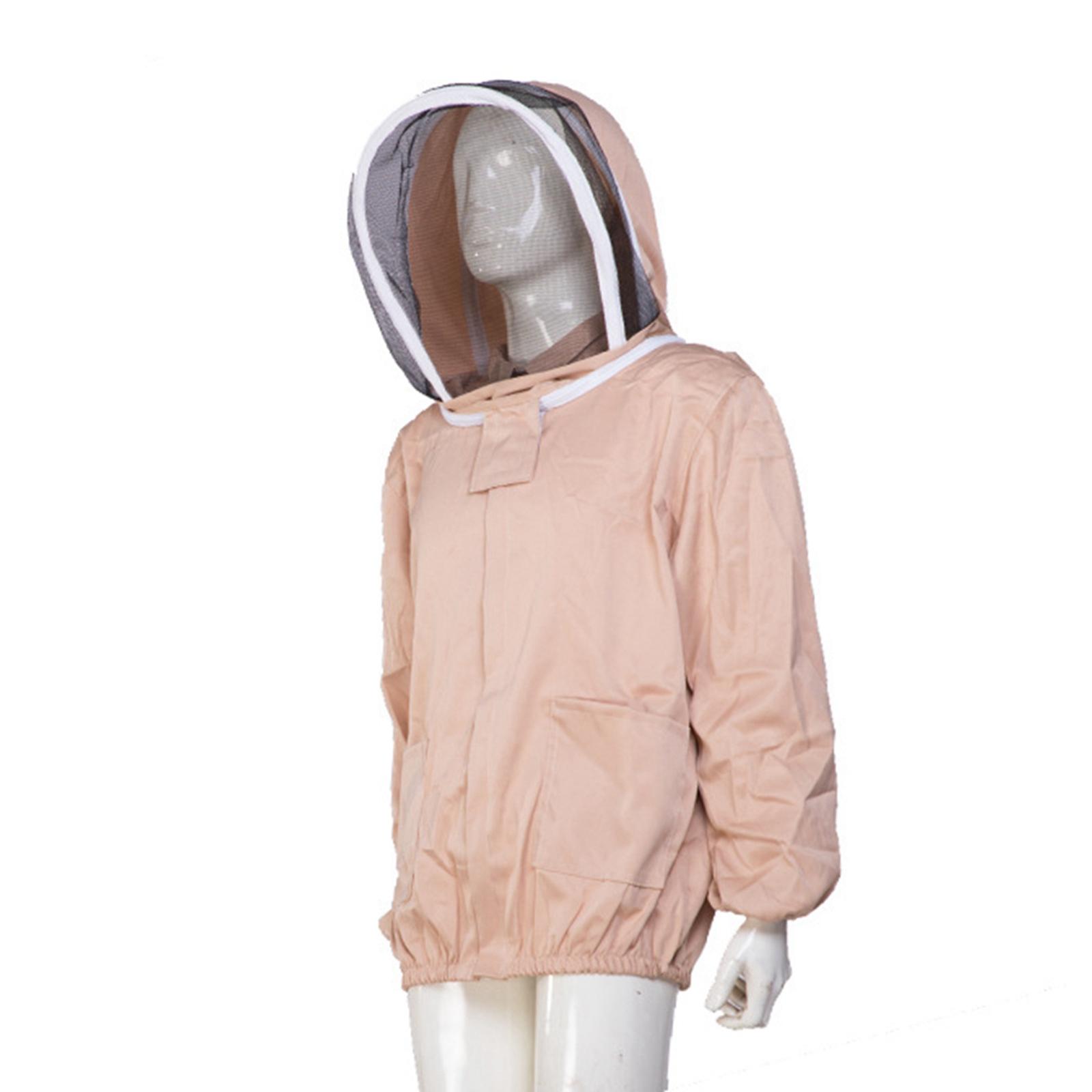 Beekeeper Suit with Pockets Professional Beekeeping Jacket