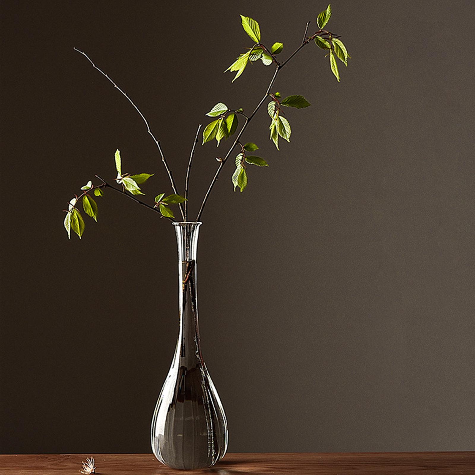 Glass Flower Vase Fitments Propagation Vase for Wedding Bedroom Housewarming Model F Stripe