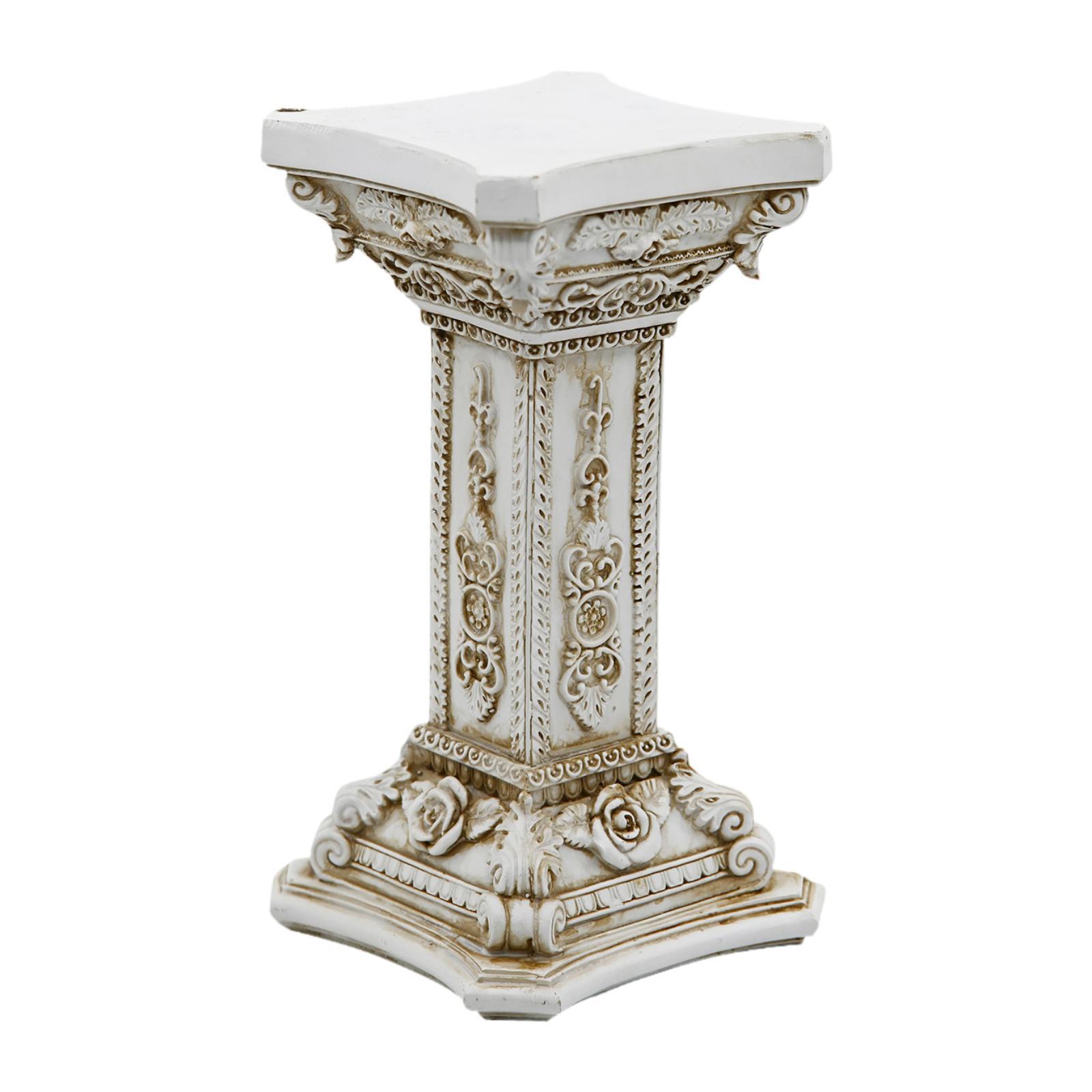 Roman Pillar Statue Patio