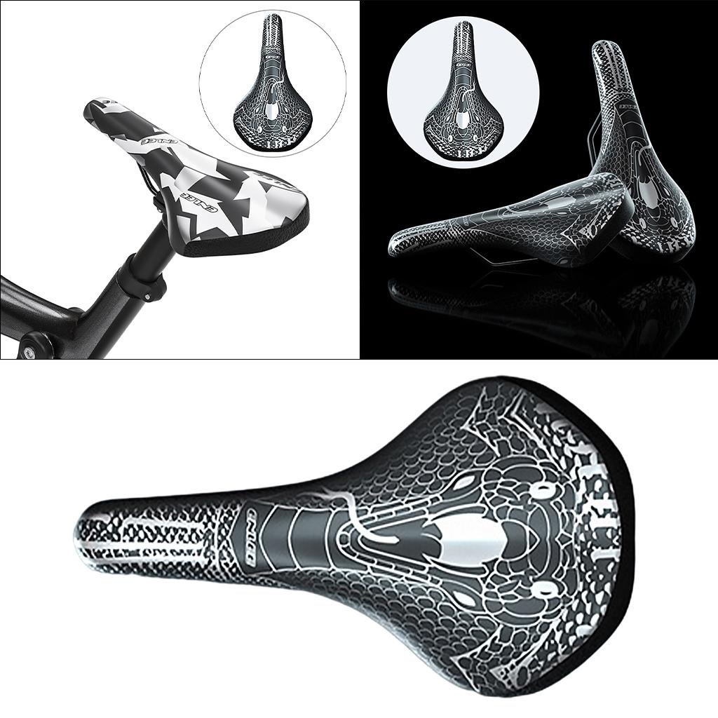 Bike Saddle Bicycle Seat Cycling Cushion Road Bike Outdoor Snake head