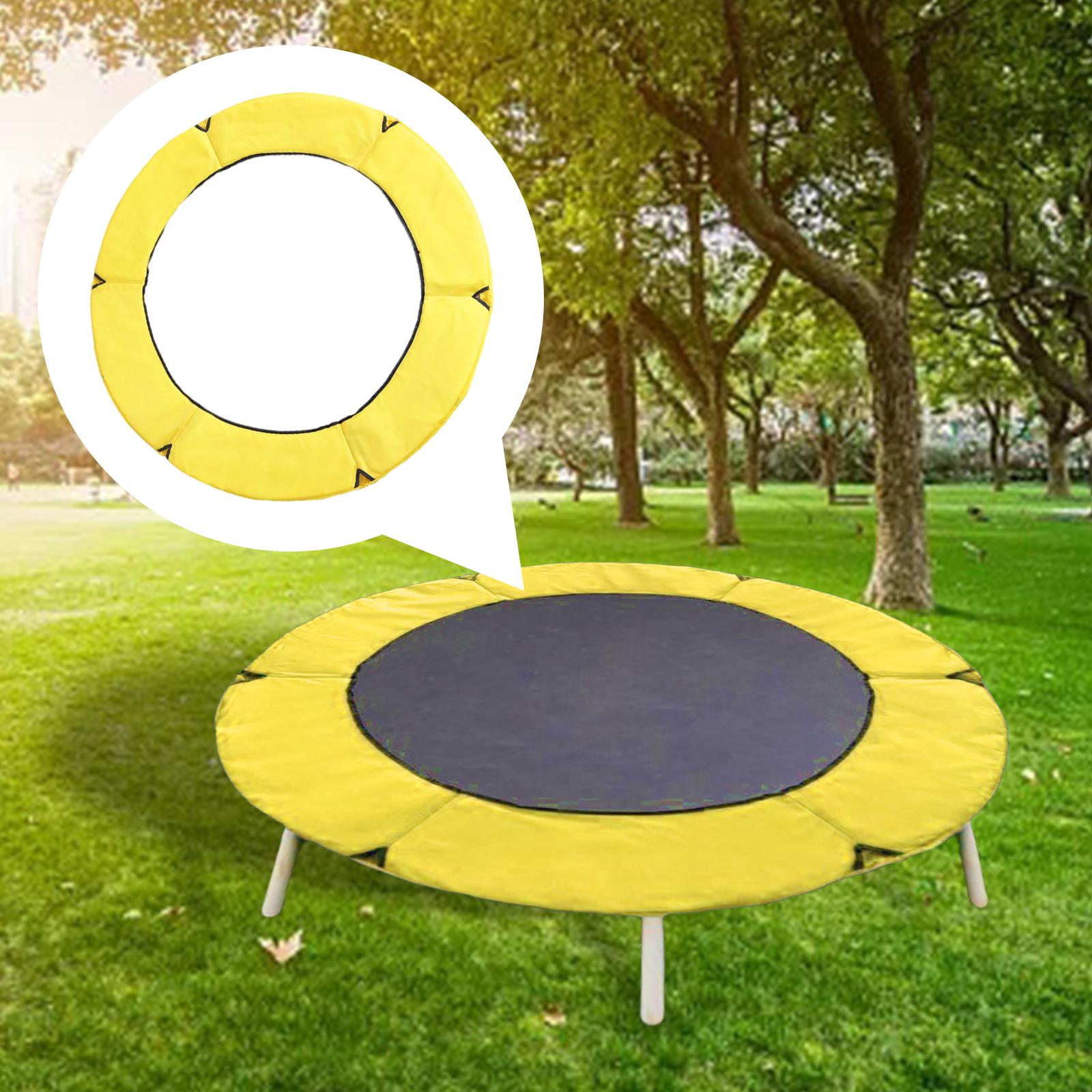 Trampoline Replacement Pad Safety Padding Spring Cover Yellow 1.4m