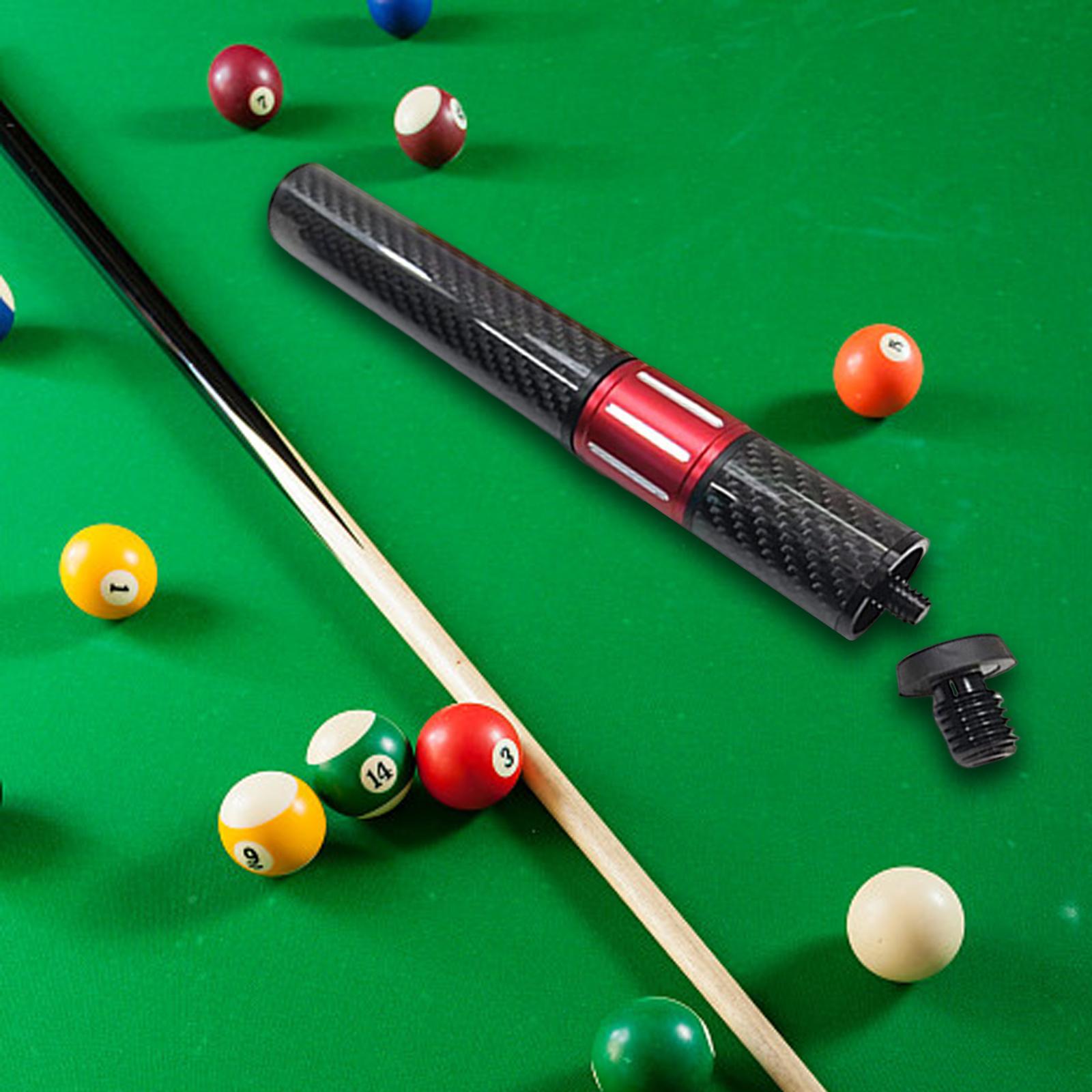 Telescopic Pool Cue Extension Lightweight Athlete Portable Beginners Snooker Style A