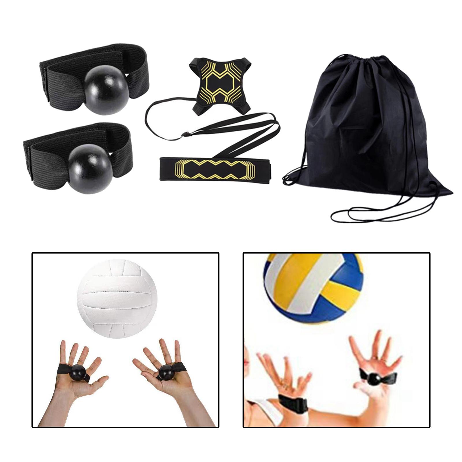 4PCS Volleyball Training Equipment Aid Solo Practice for Spiking Playing