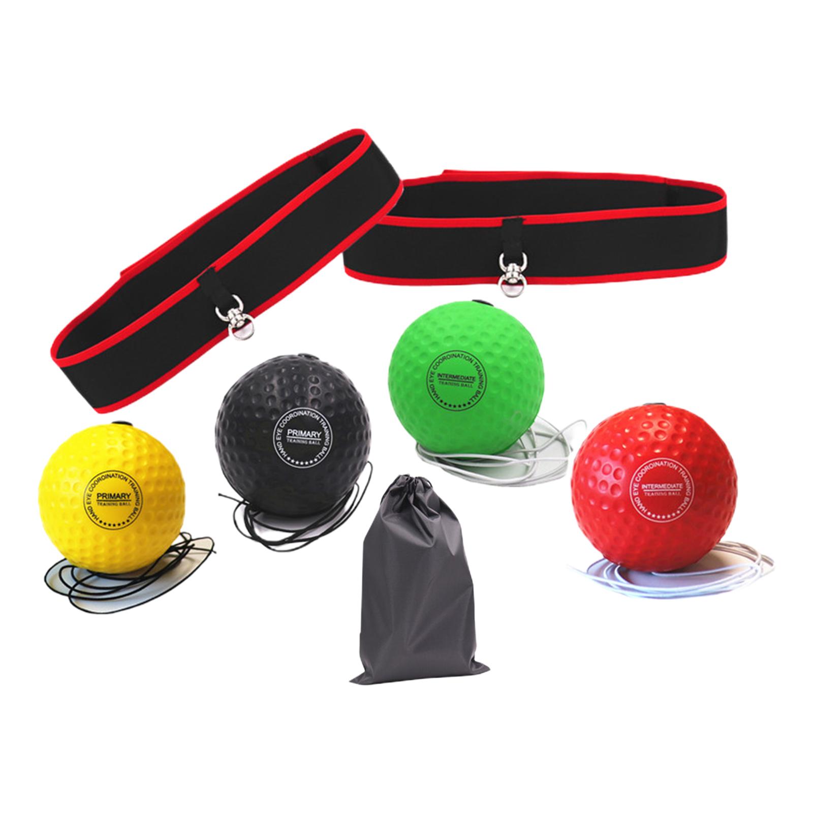 Boxing Reflex Ball Headband Set
