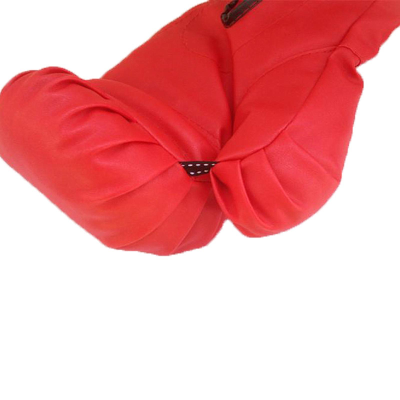 Mma Gloves Fitness Martial Arts Breathable Adult Children Kick Boxing Gloves Red Adult