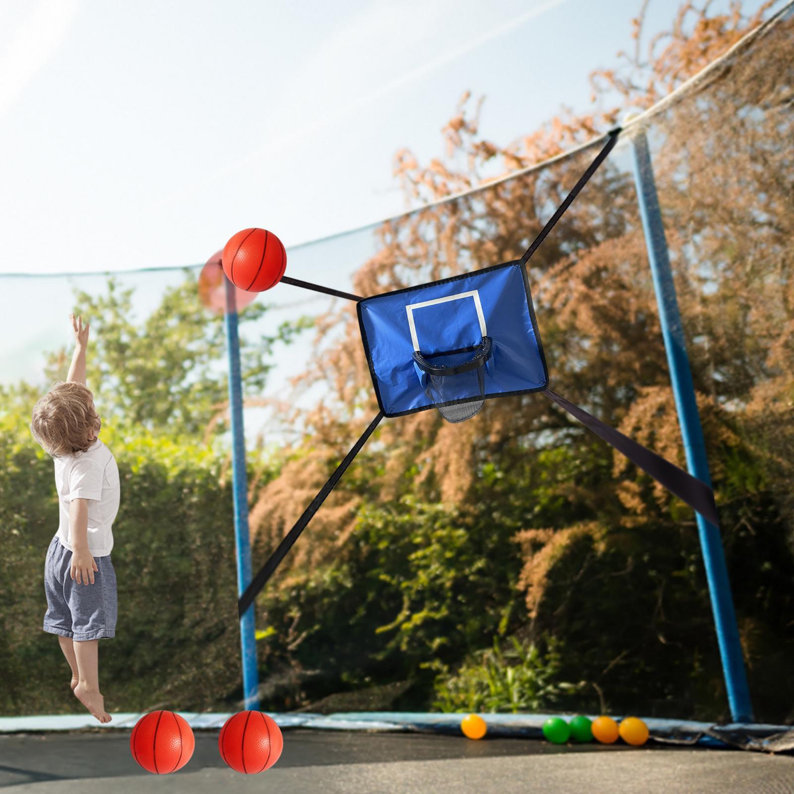 Basketball Hoop for Trampoline Waterproof Easy Installation Basketball Stand