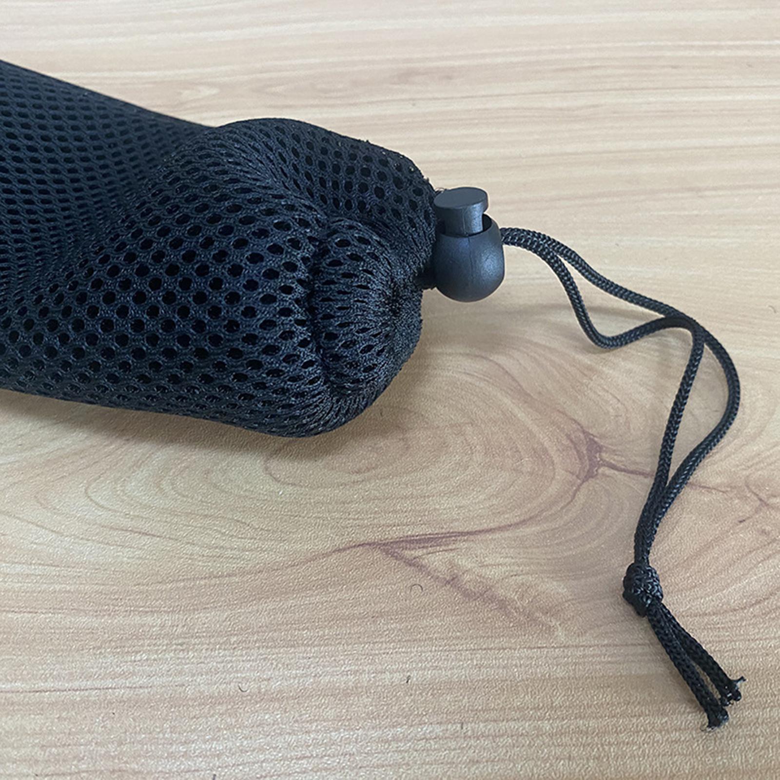 2xNunchucks Bag Black Durable Carrying Bag for Wooden Aluminum Alloy Nunchucks