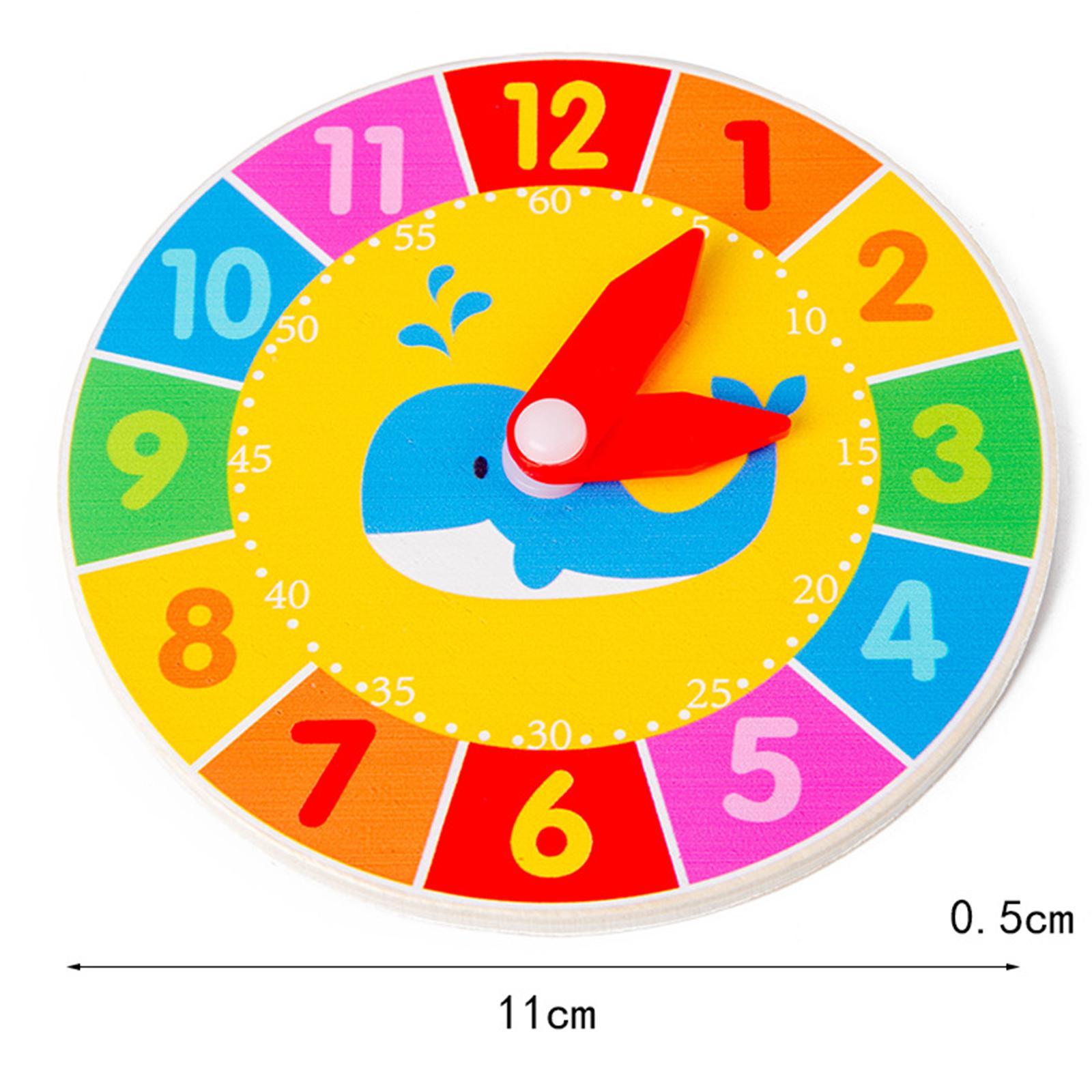 Wooden Busy Board  Animal Matching and Puppy Abacus and Round Clock