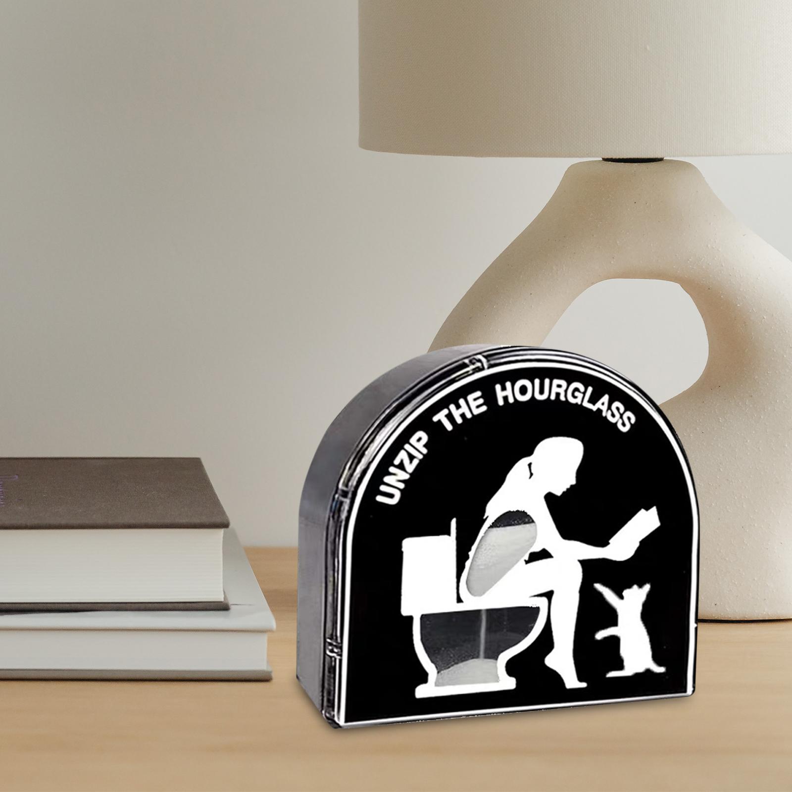 Toilet Hourglass Time Gift Novelty Timer Cool Gadgets Sand Toilet Clock women