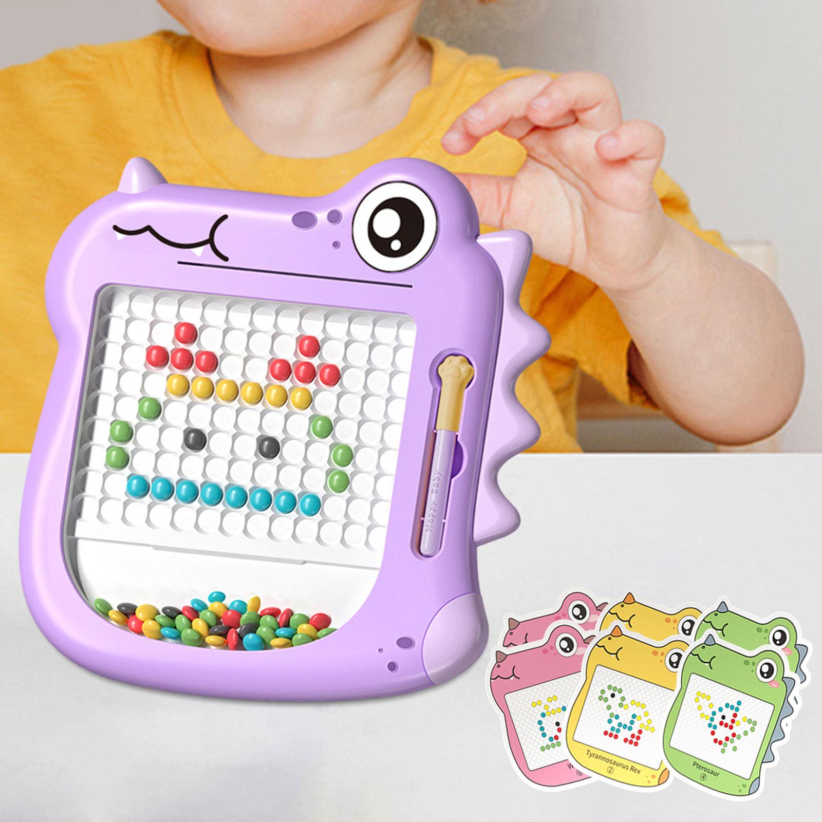 Magnetic Drawing Board Writing Painting Sketch Pad for Toddlers Kids Violet