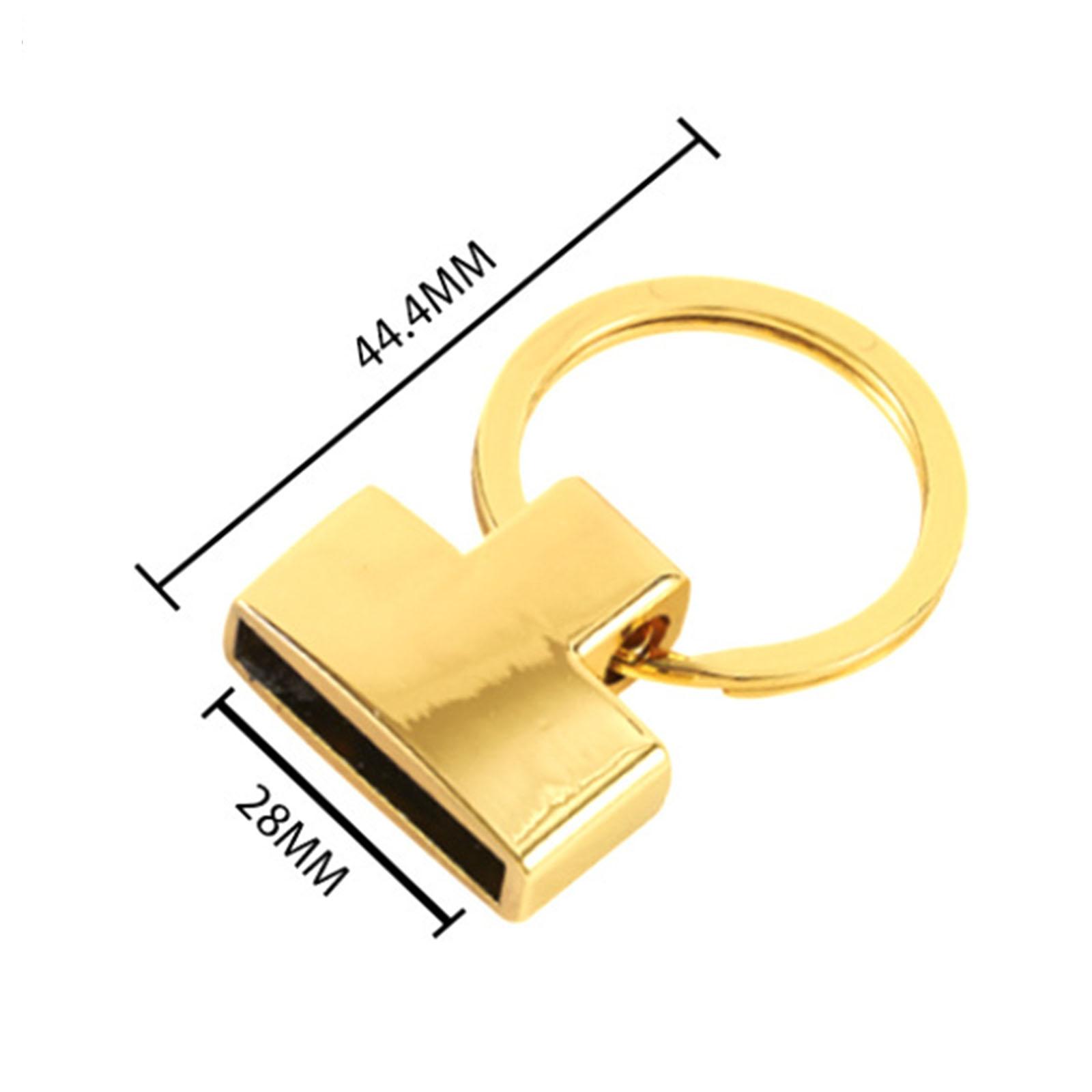 10Pcs Metal Lobster Clasp Clips Key Chain Charms Jewelry Making Buckle Golden