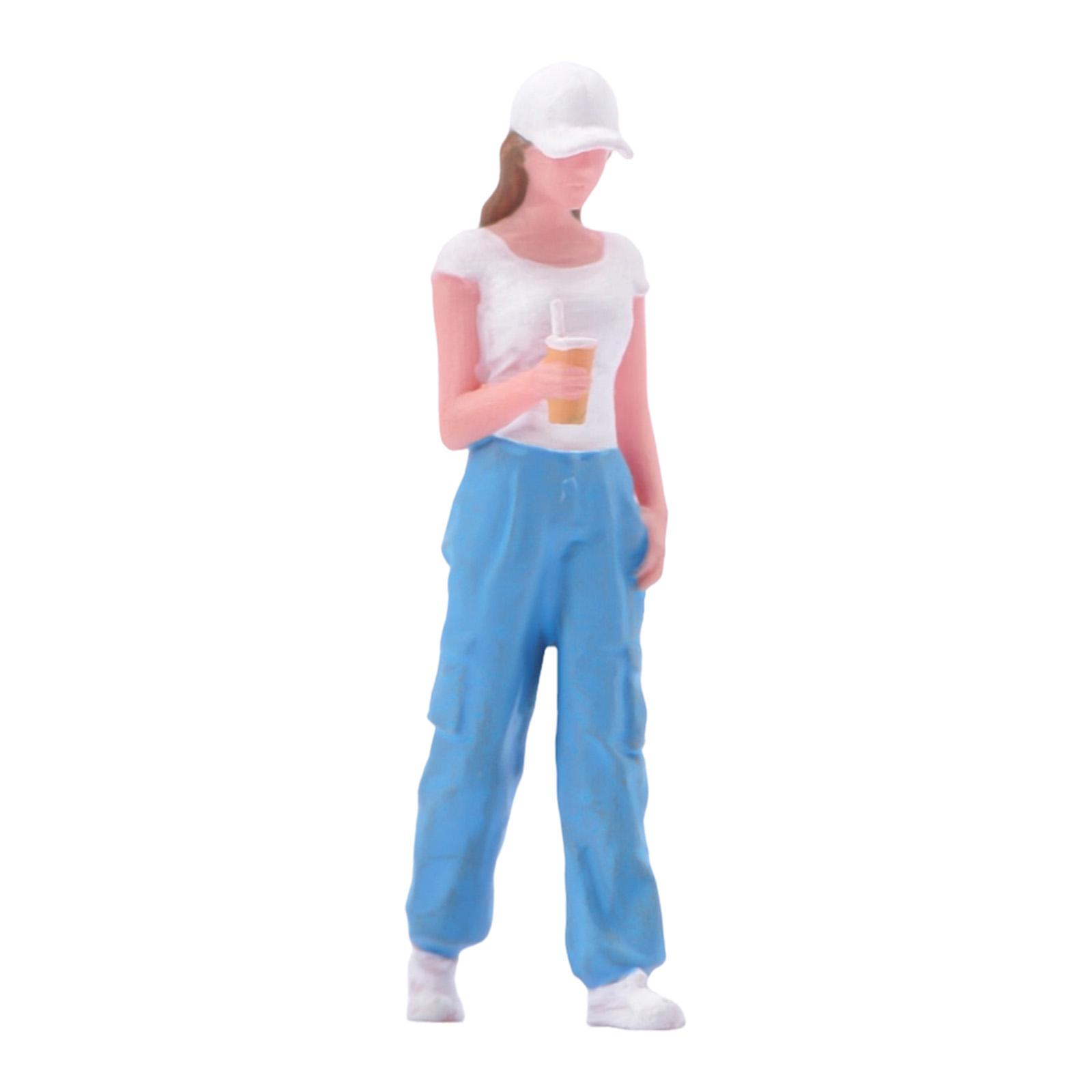 Miniature Girl Figures 1 87