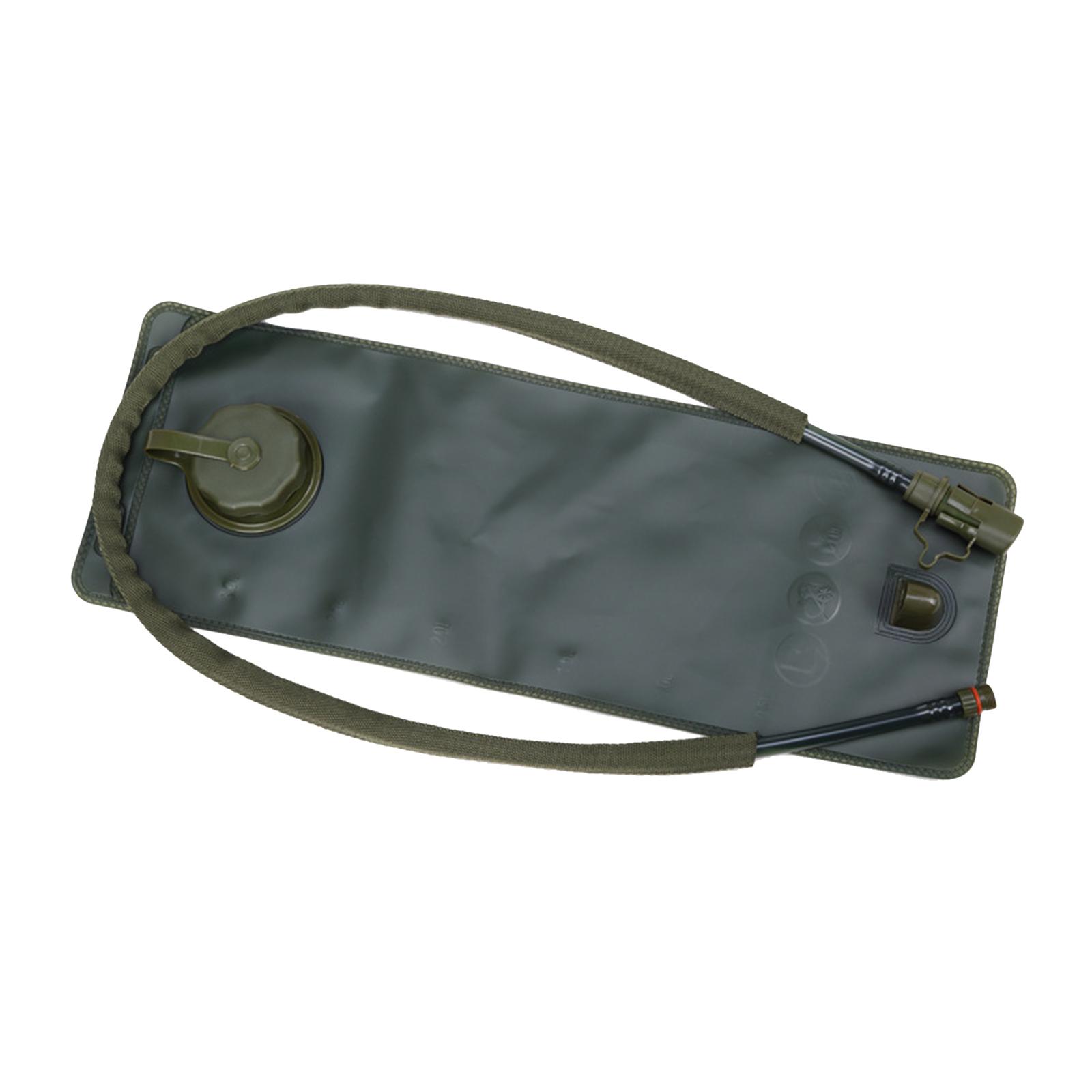 Water Bladder Hydration Pack Bag Backpack Water Storage Green 3L16x45cm