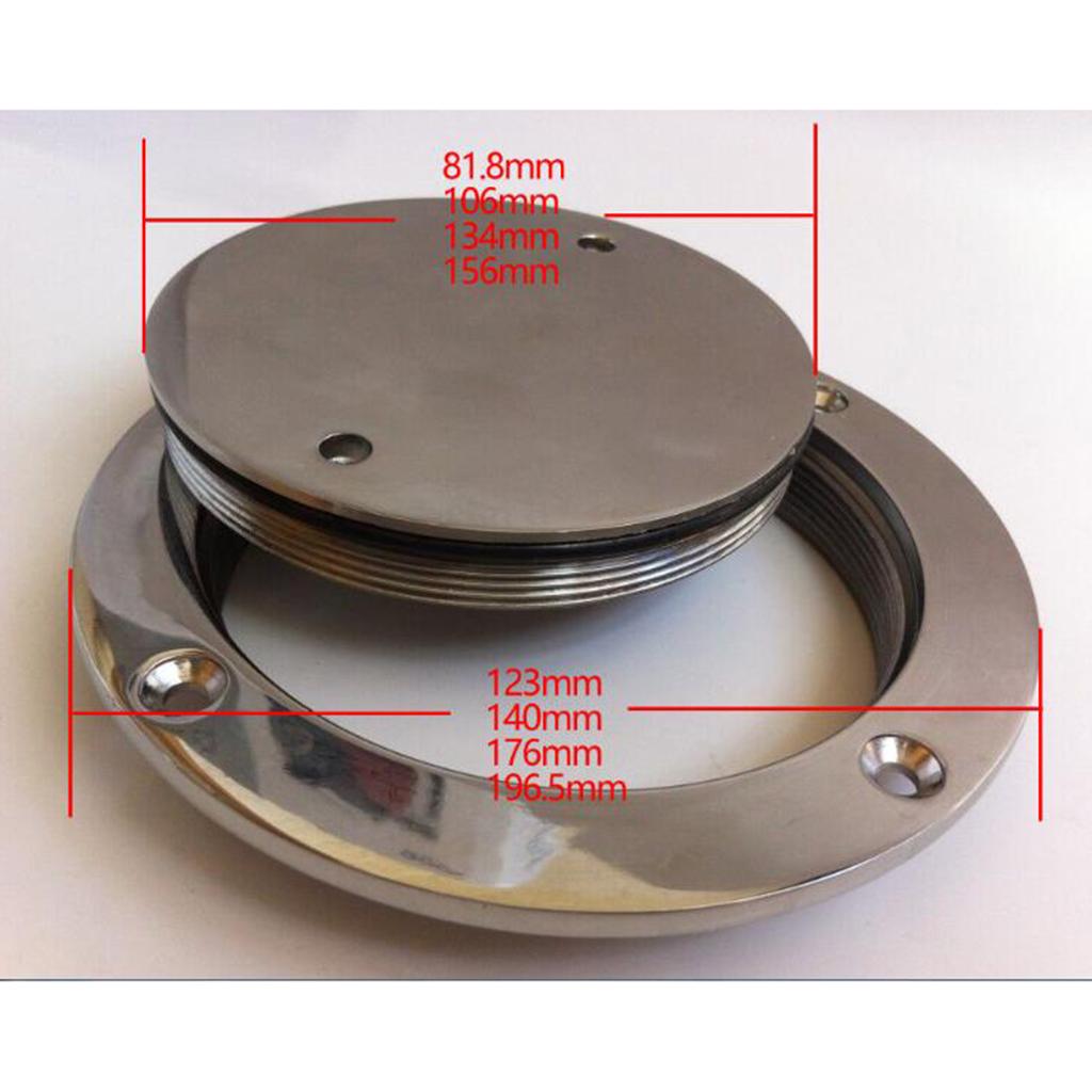 Boat Stainless Steel Deck Plate Marine Grade 316 Stianless Steel eBay