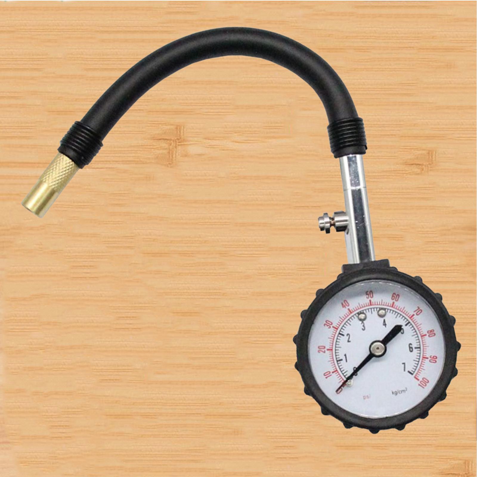 Precision 0-100PSI Car Mechanical Tire Tyre Pressure Gauge Dial Meter 55mm