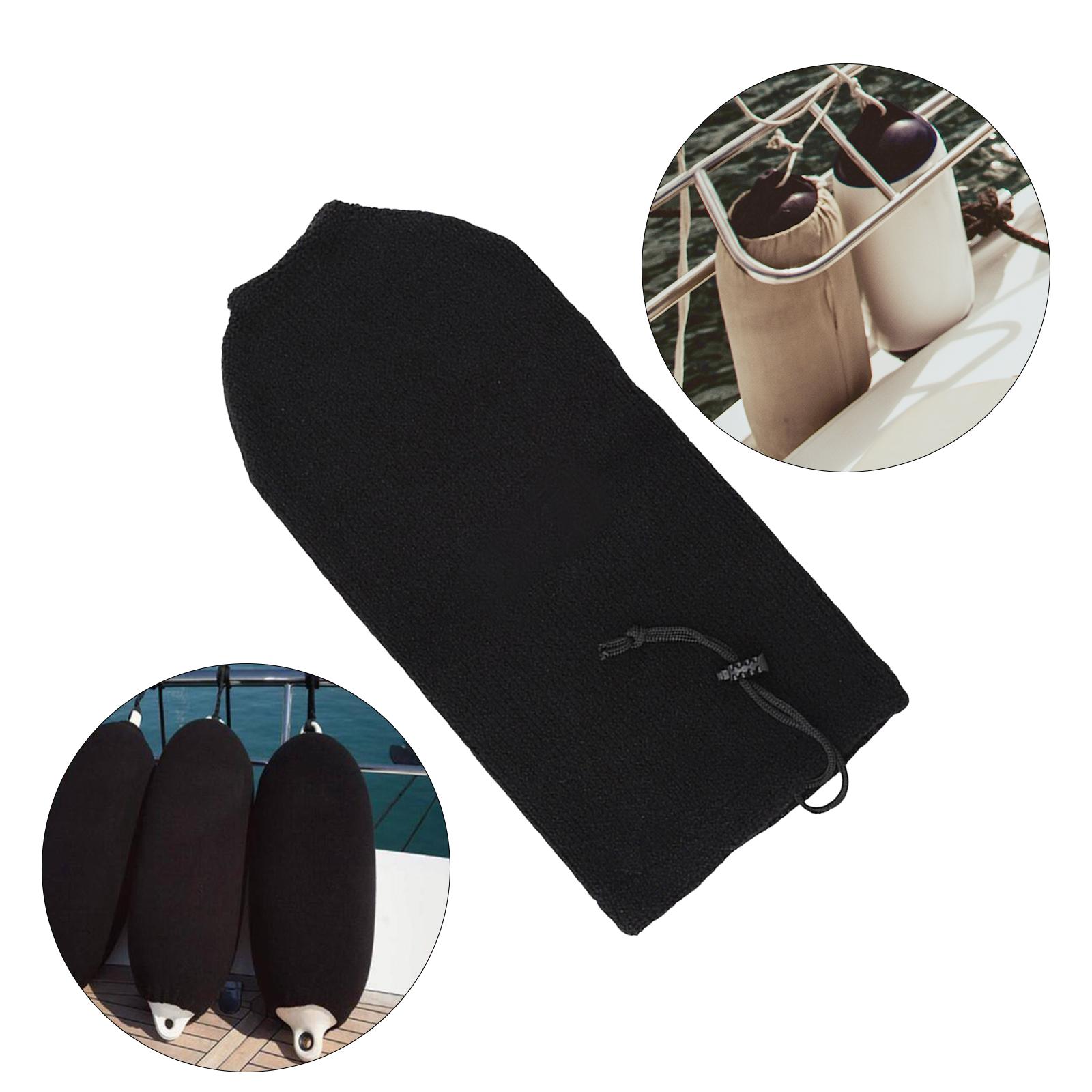 Boat Fender Cover 15.75inchx38.58inch Marine Bumper Cover Marine Boat Yacht