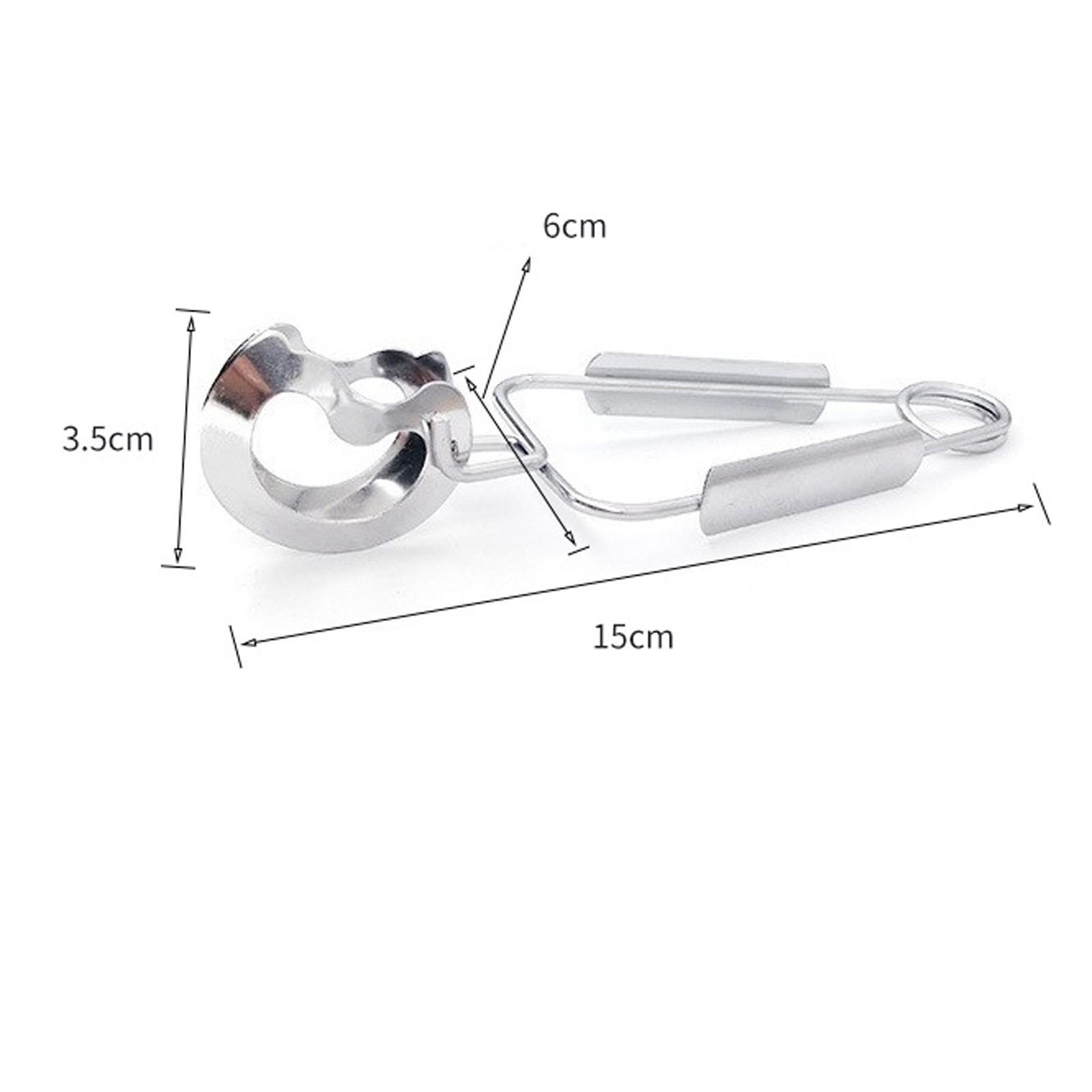 Escargot Serving Tongs Stainless Steel Kitchen Utensil Seafood Tongs for BBQ