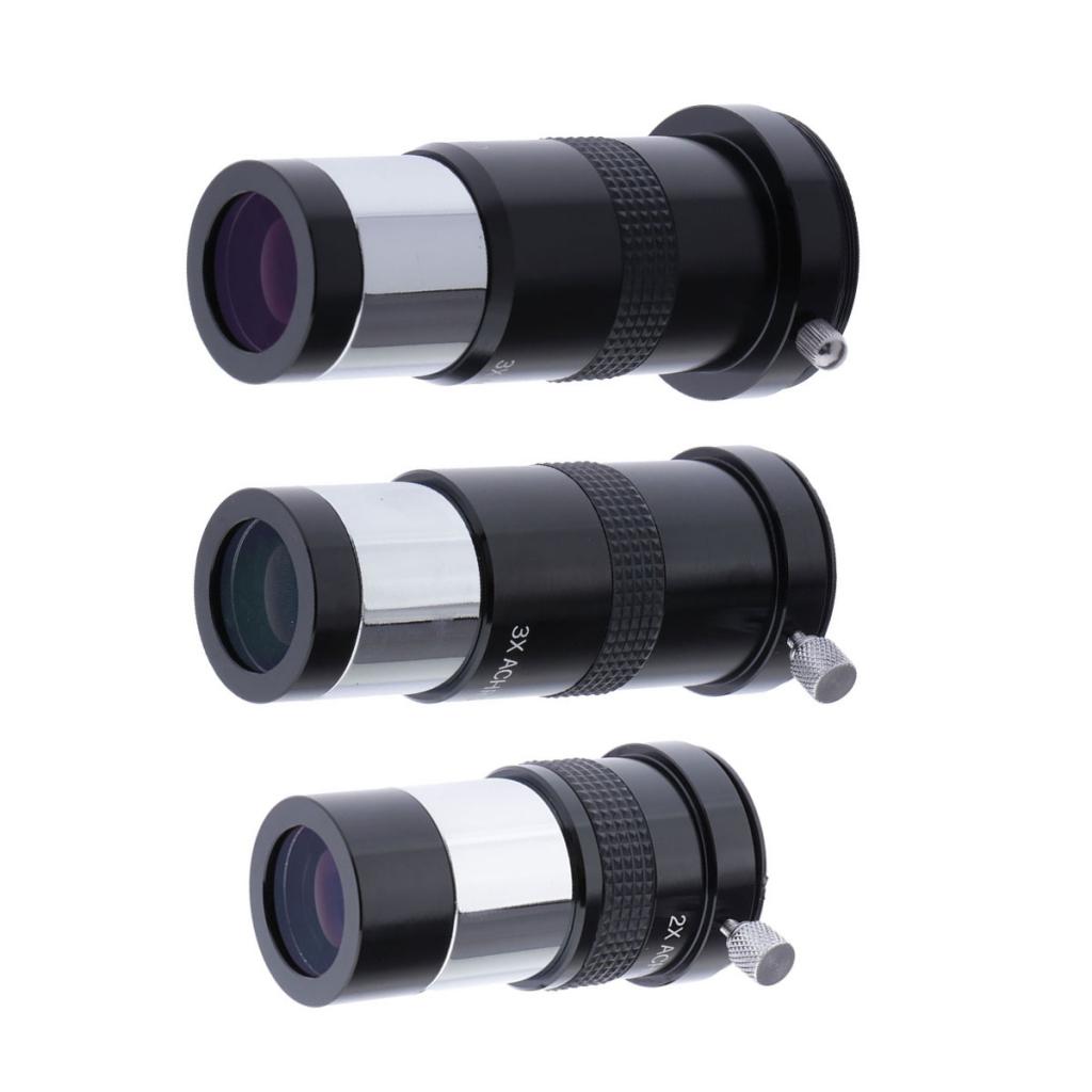 Metal 2X Barlow Lens 1.25"/31.75mm Economy Astronomical Telescope Eyepieces