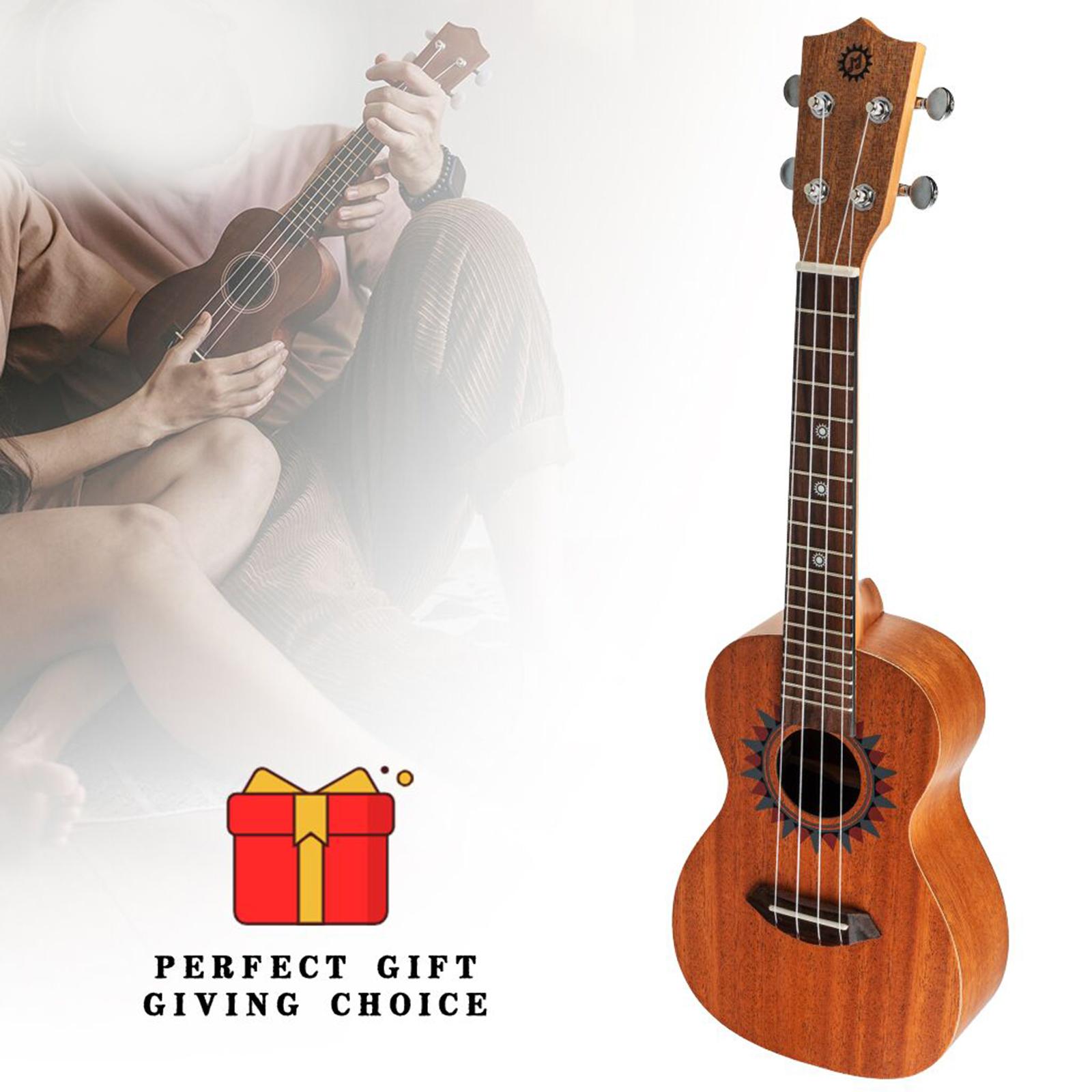 Professional 4 Strings Ukulele Musical Instrument for Beginners Adults