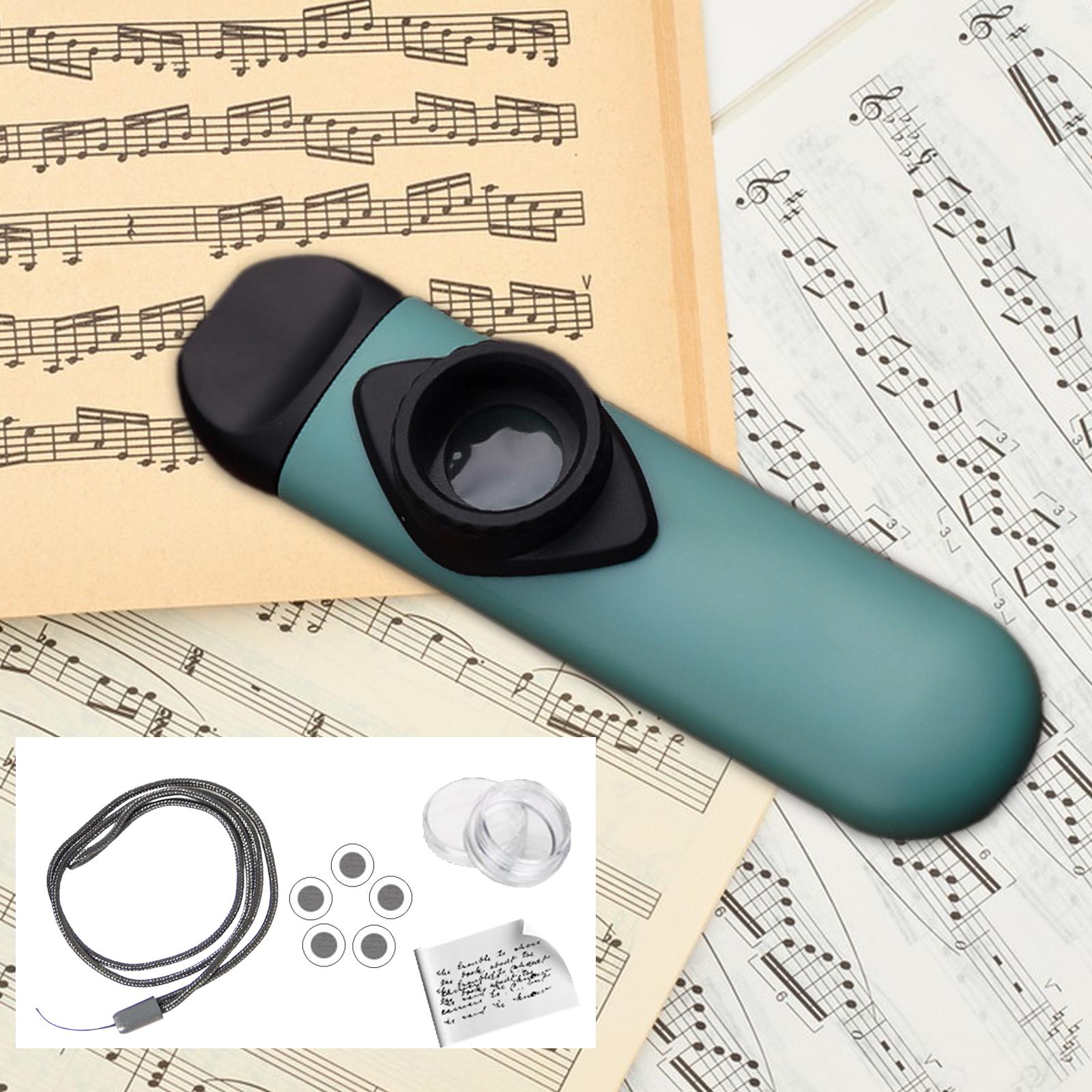 Kids Kazoo Portable Professional Music Accompaniment Easy to Learn Harmonica Green
