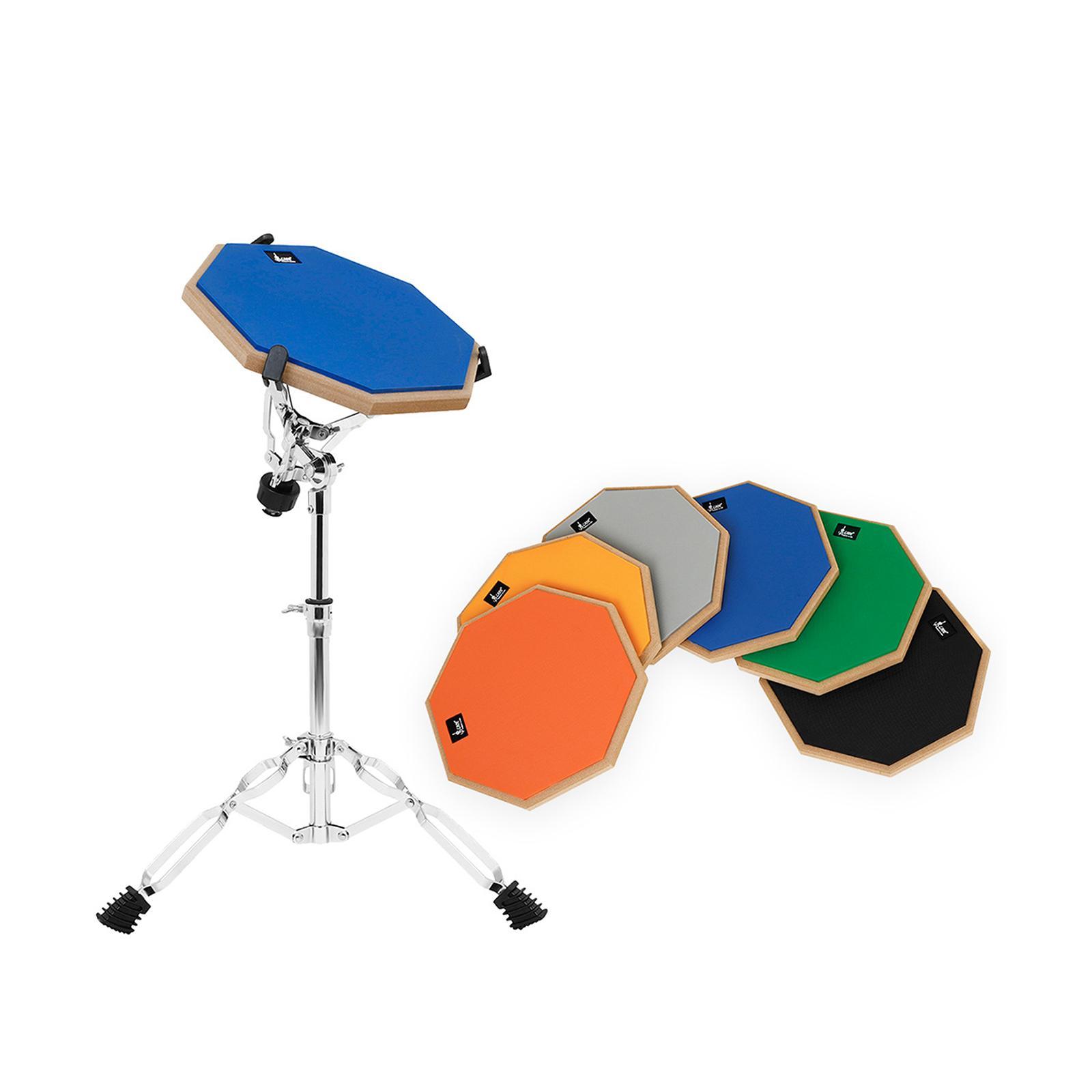 12inch Drum Practice Pads Multiuse Practical for Kids Beginner Professionals Gray