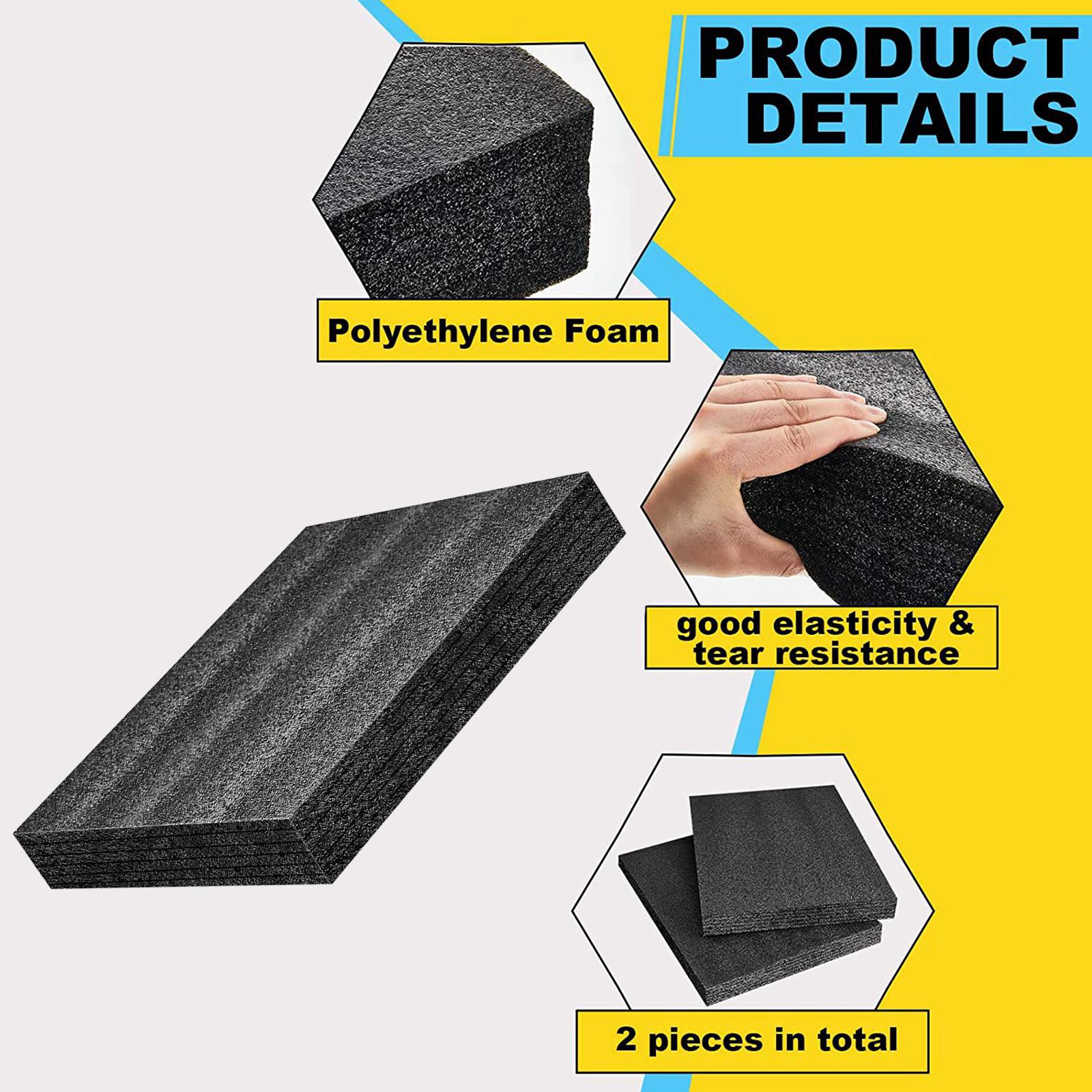 Polyethylene Foam Pad Soft Foam Cushioning Material for Moving Supplies 25cmx30cmx4cm