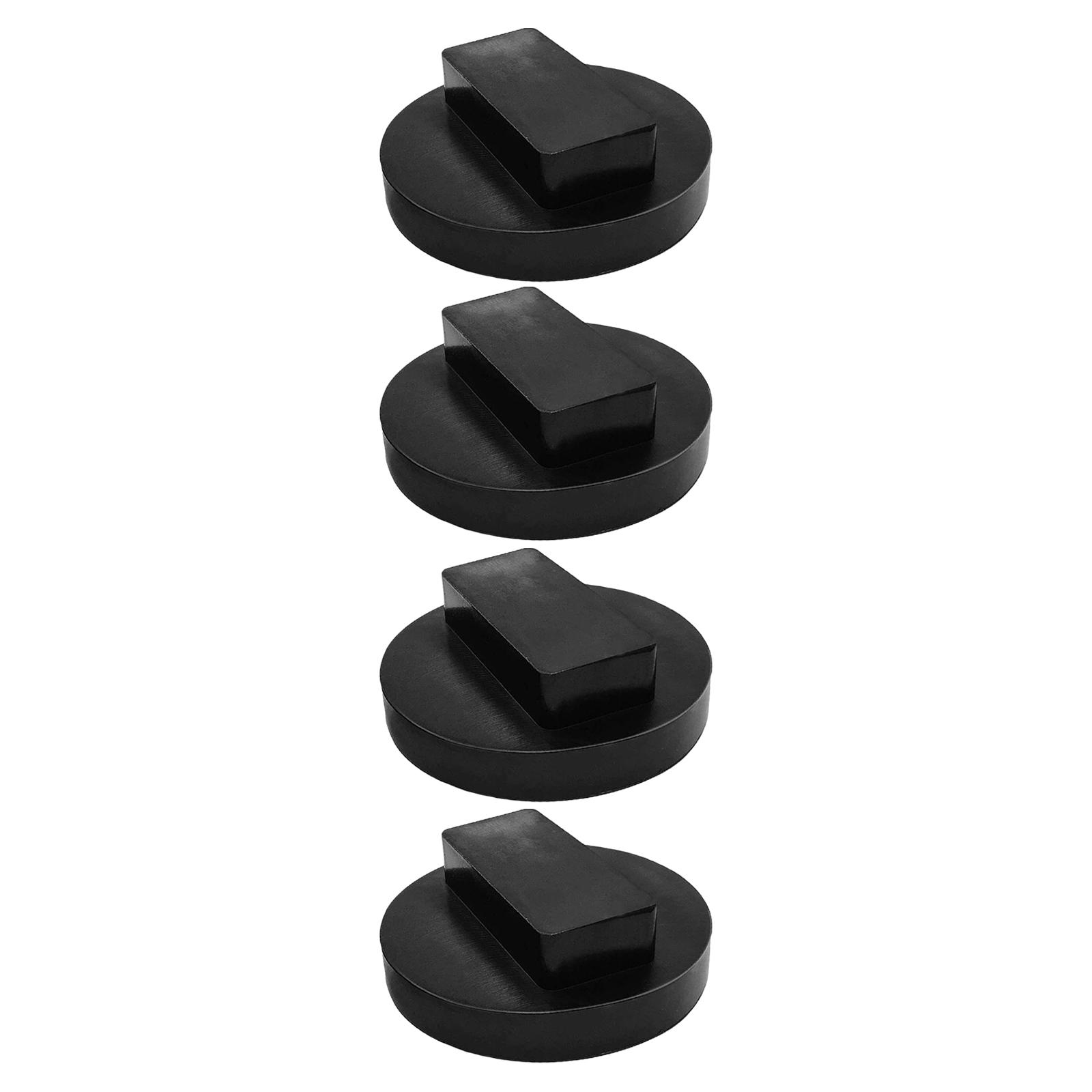 4 Pieces Lift Car Jack Rubber Pad Universal Jacking Pad Fittings Replacement