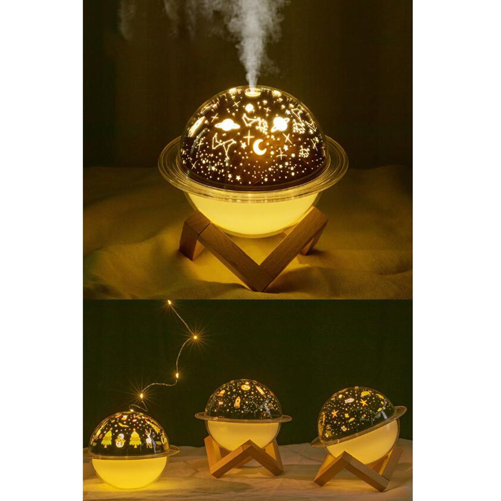 250ml LED Light Humidifier Essential Oil Diffuser Aromatherapy Starry sky