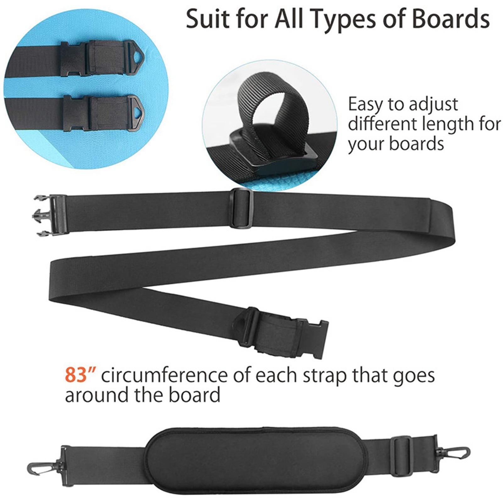 Universal Paddleboard Shoulder Strap Paddleboard Adjustable for Beach