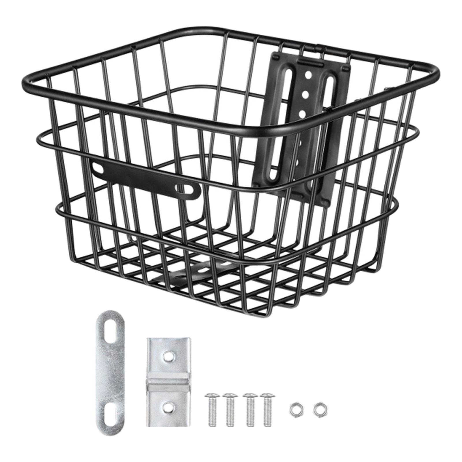 Metal Mesh Bike Basket