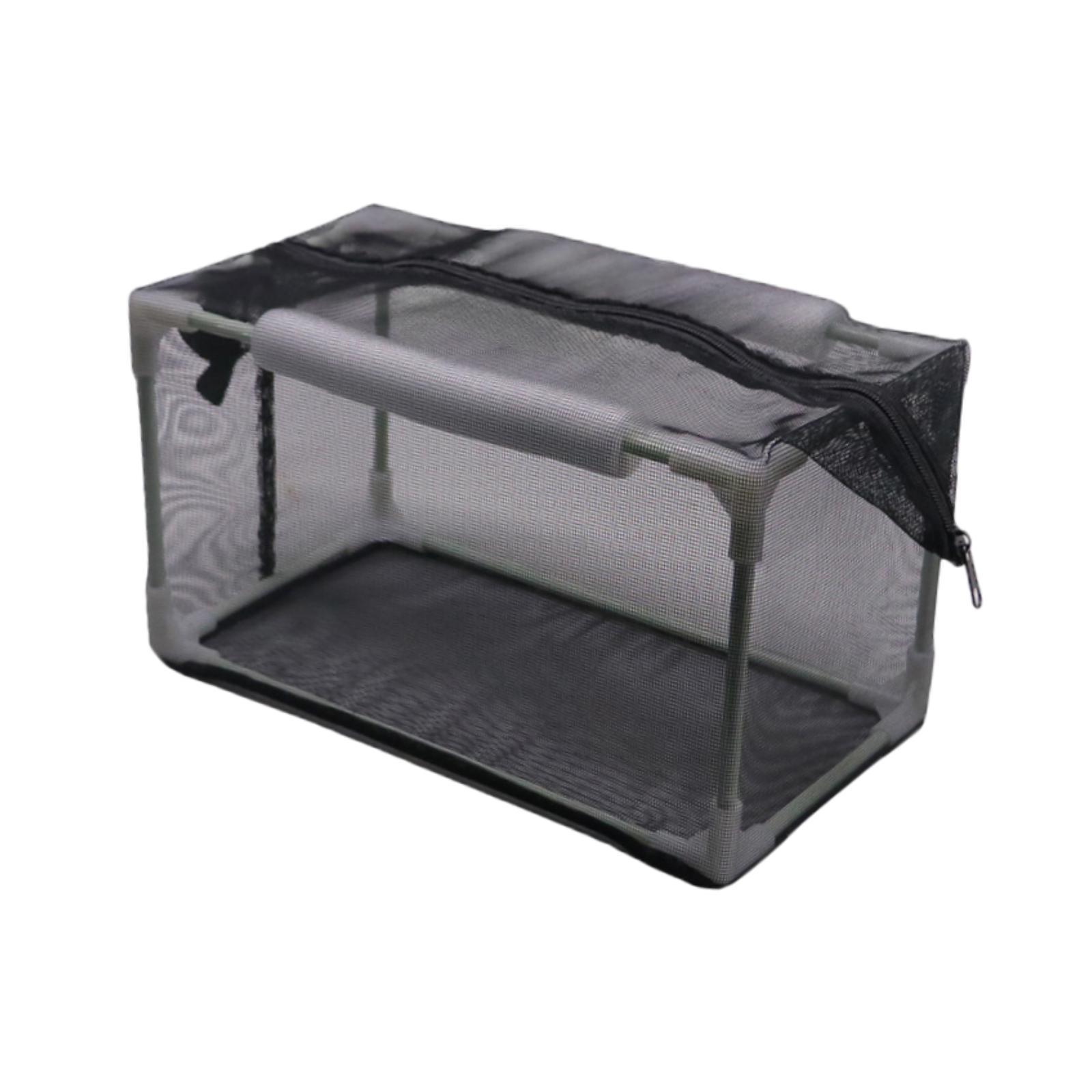 Aquarium Separation Net Breeding Box for Fish Spawn Hatchery 62x32x32cm