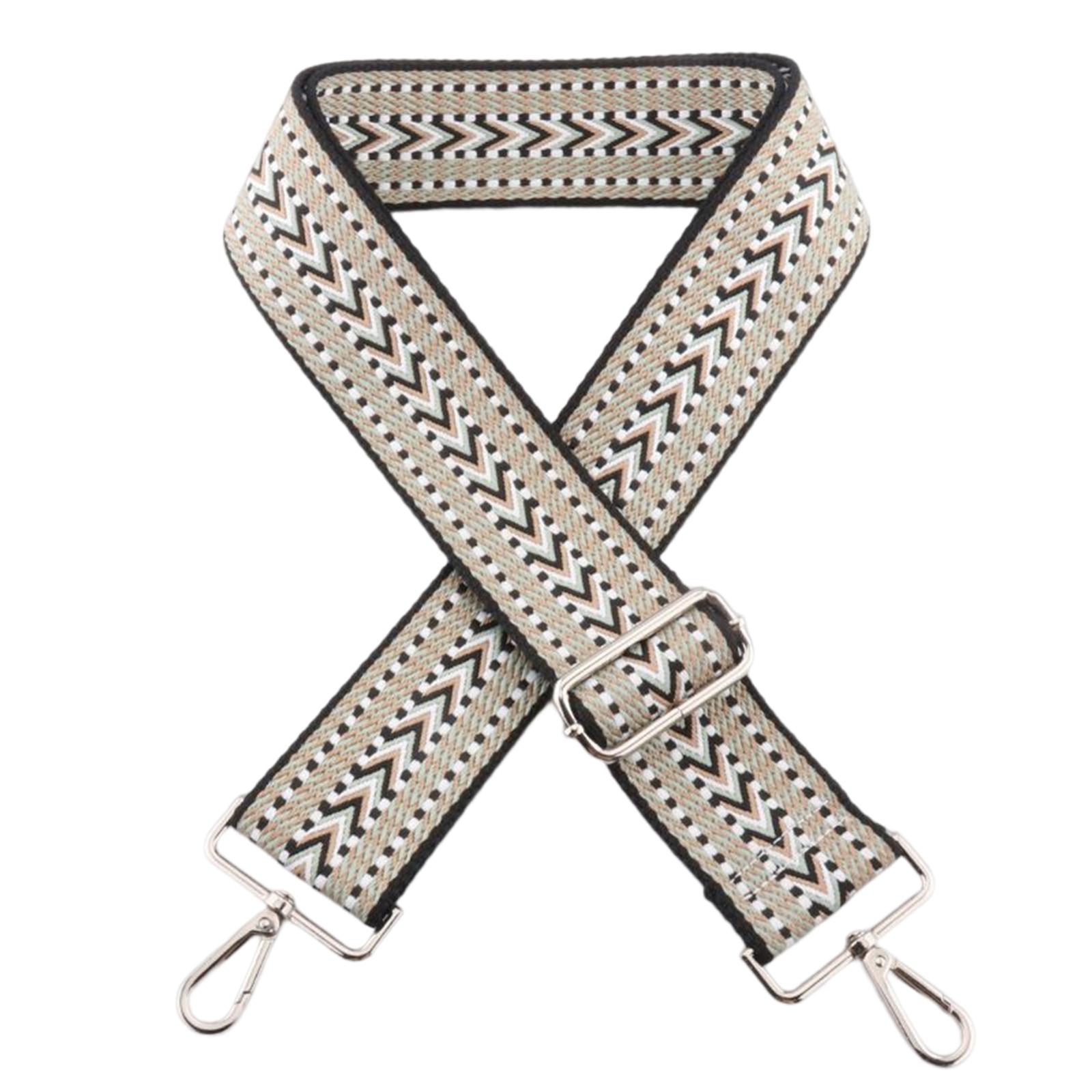 Wide Shoulder Strap Replacement Belts Adjustable Wallet Bag Repair Khaki